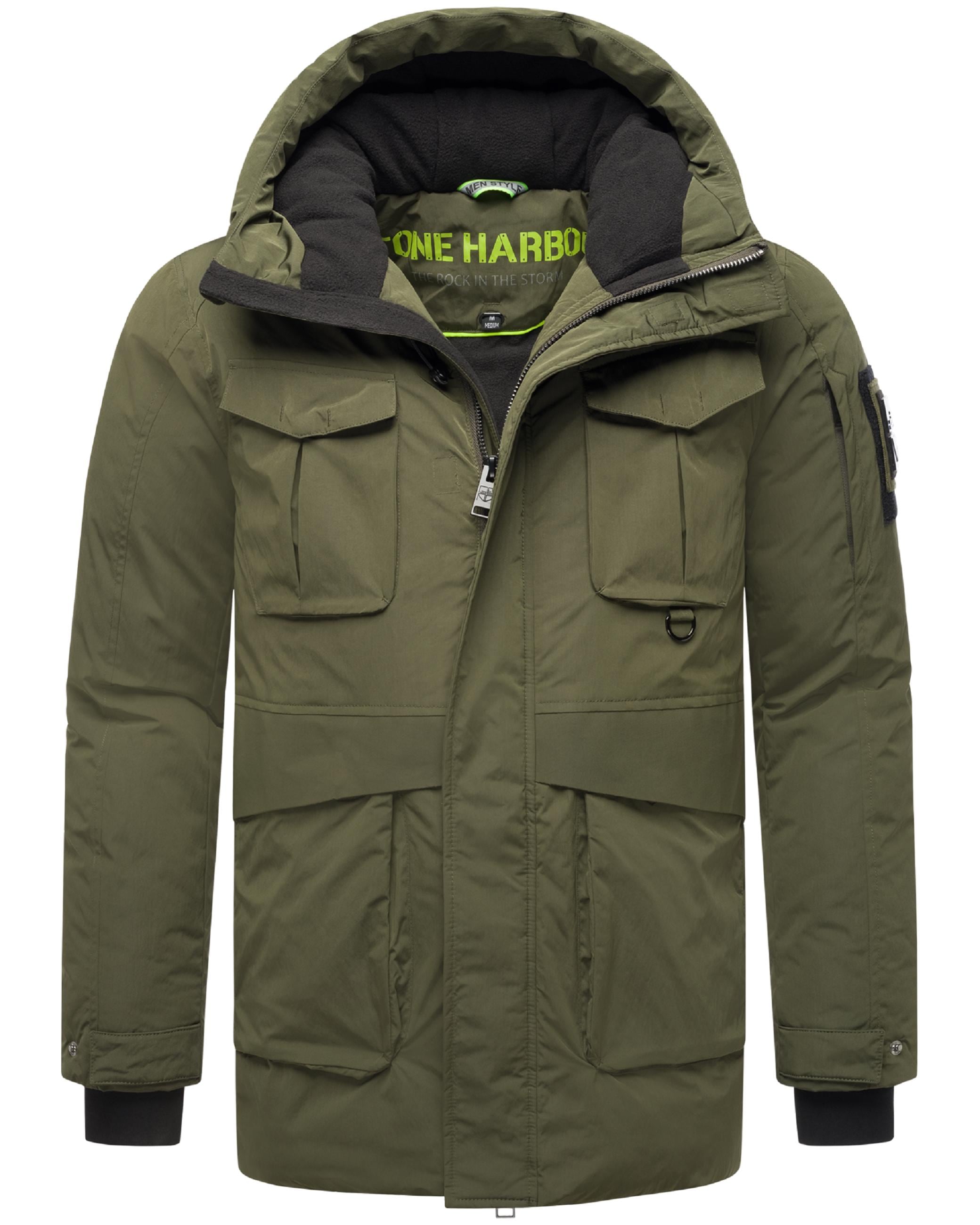 Winterjacke »Winterjacke Edriik XX«, mit Kapuze, Warm gefütterte kurze Herren Jacke...