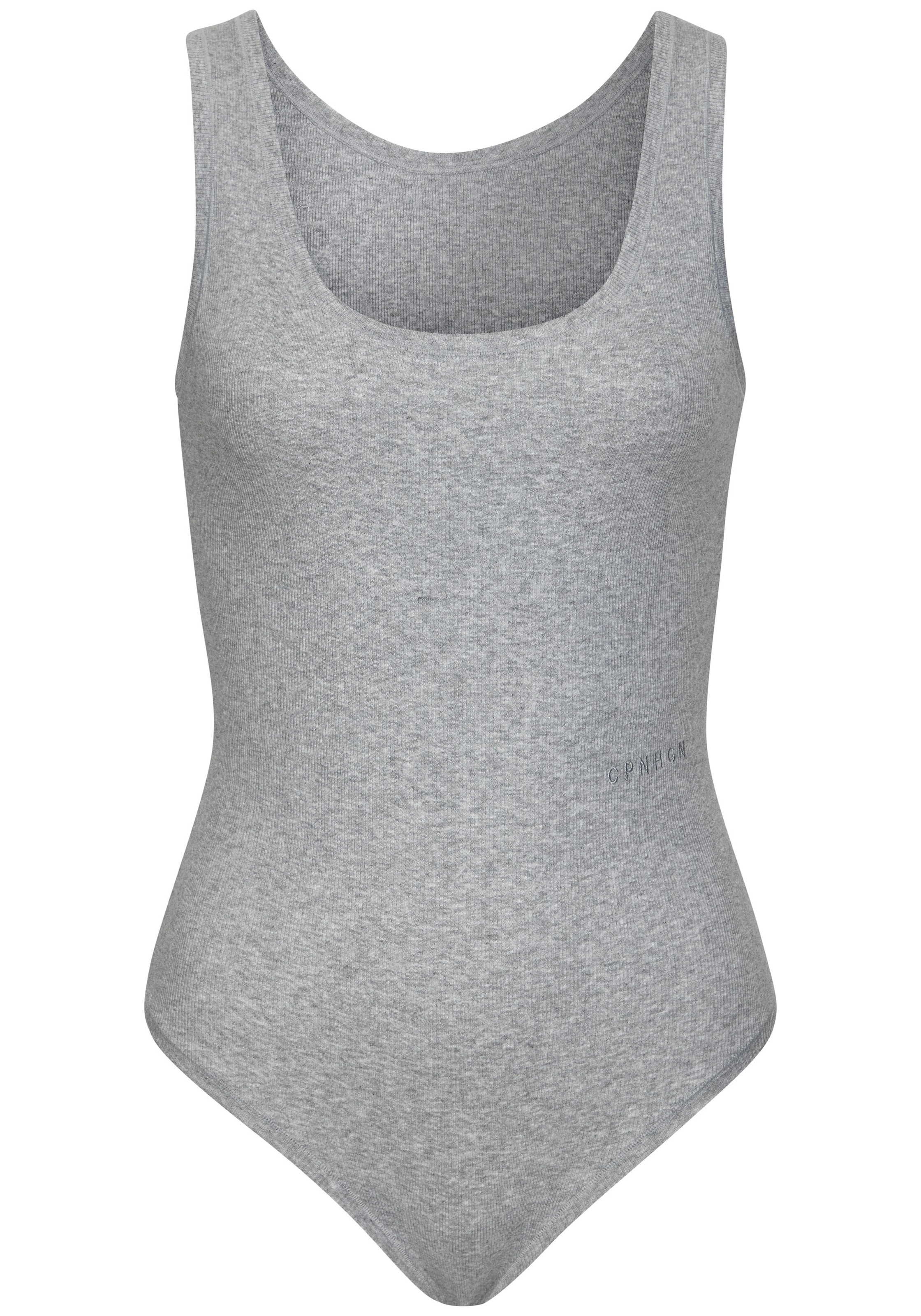 Copenhagen Studios Stringbody »mit hochwertiger Logostickerei« aus gerippter Bio-Baumwollqualität
