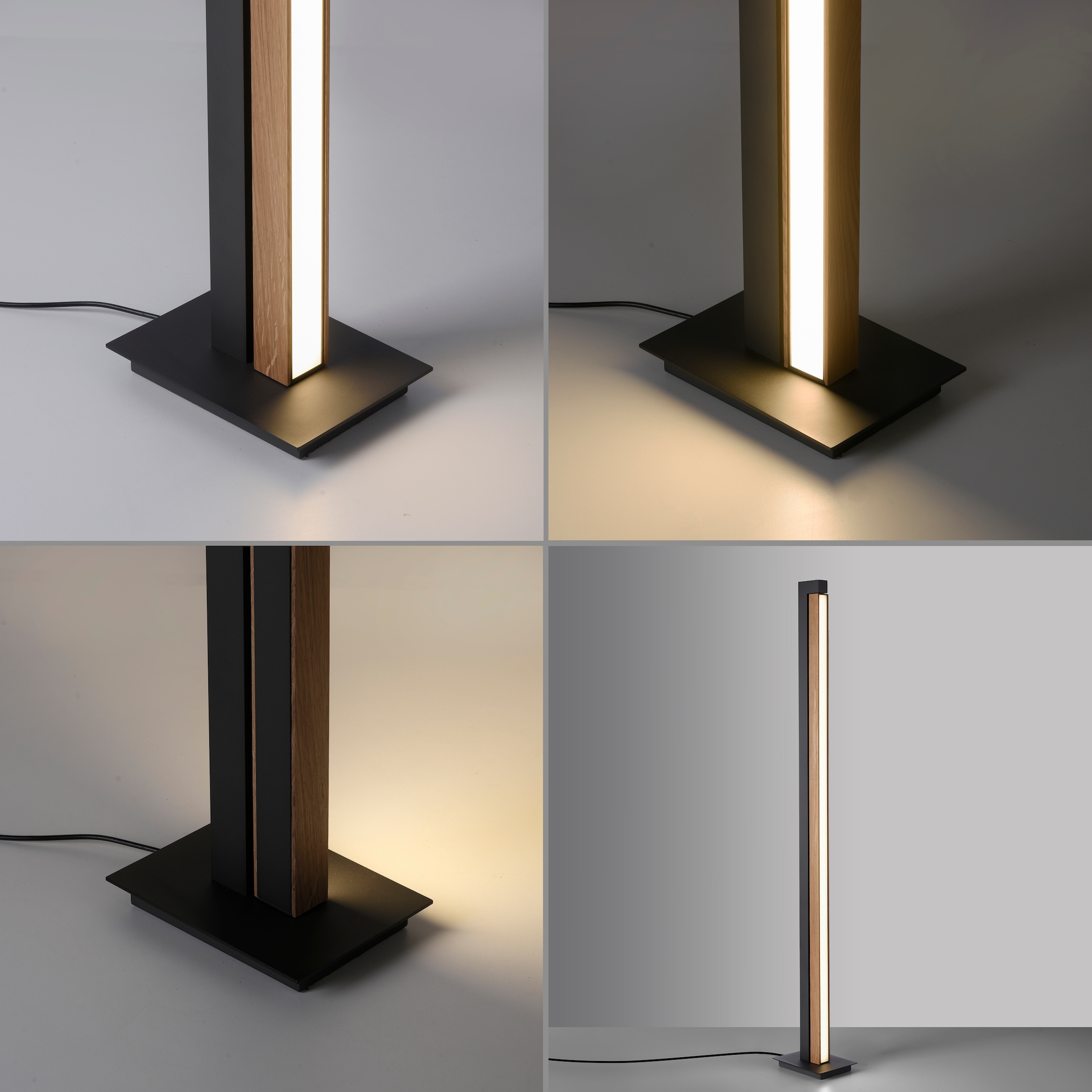 Neuhaus PURE LED Stehlampe »PURE Lines Floor« LED-Board 1 Stk. warmweiß - kaltweiß Lichtquelle bis 180° drehbar, CCT, dimmbar