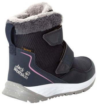 Jack Wolfskin Winterstiefel »POLAR WOLF TEXAPORE MID VC K«, Snowboots, Winterboots, Winterschuhe, wasserdicht und gefüttert