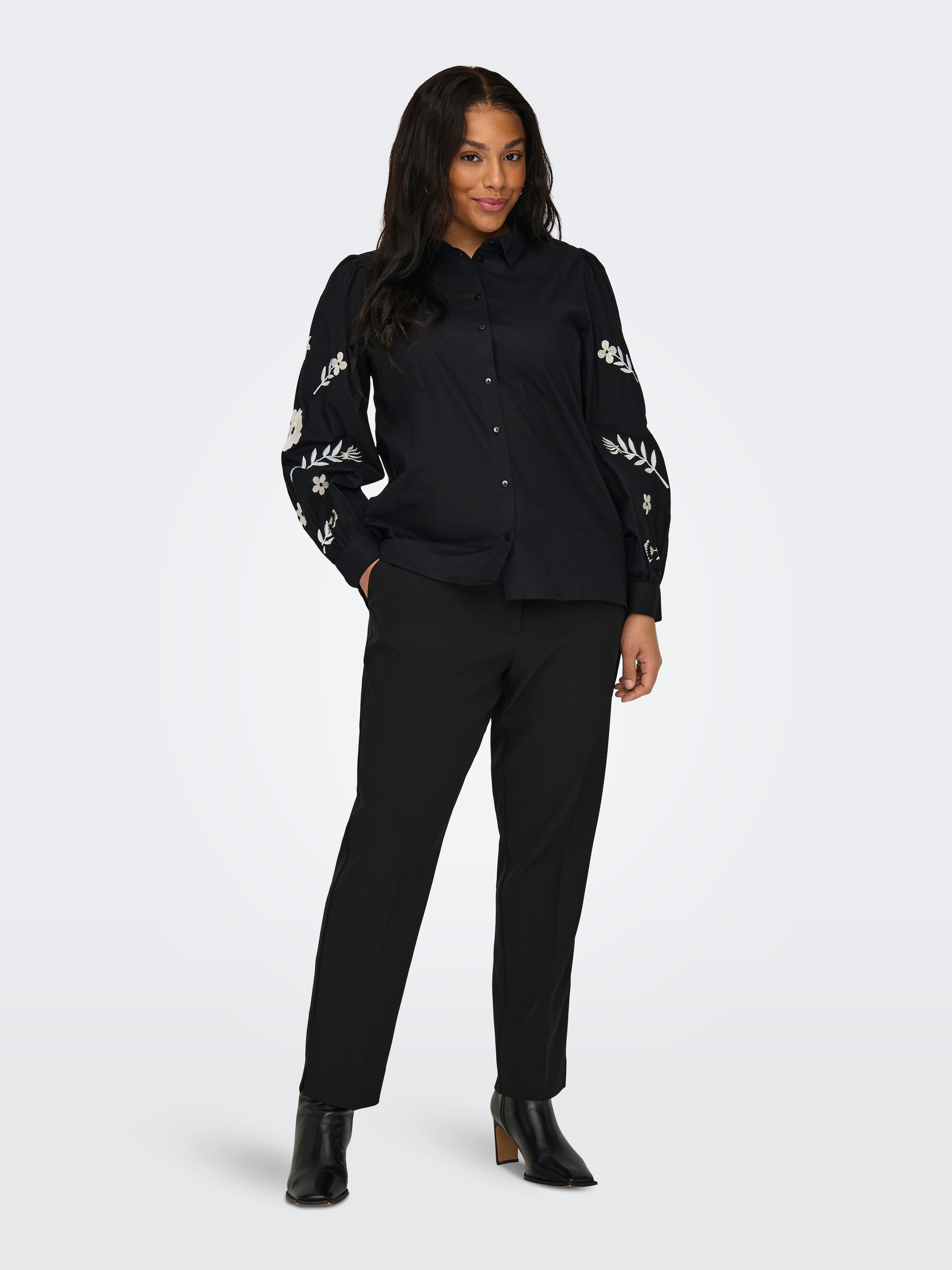 ONLY CARMAKOMA Anzughose »CARVERONICA-ELLY LIFE HW PANT TLR NOOS«