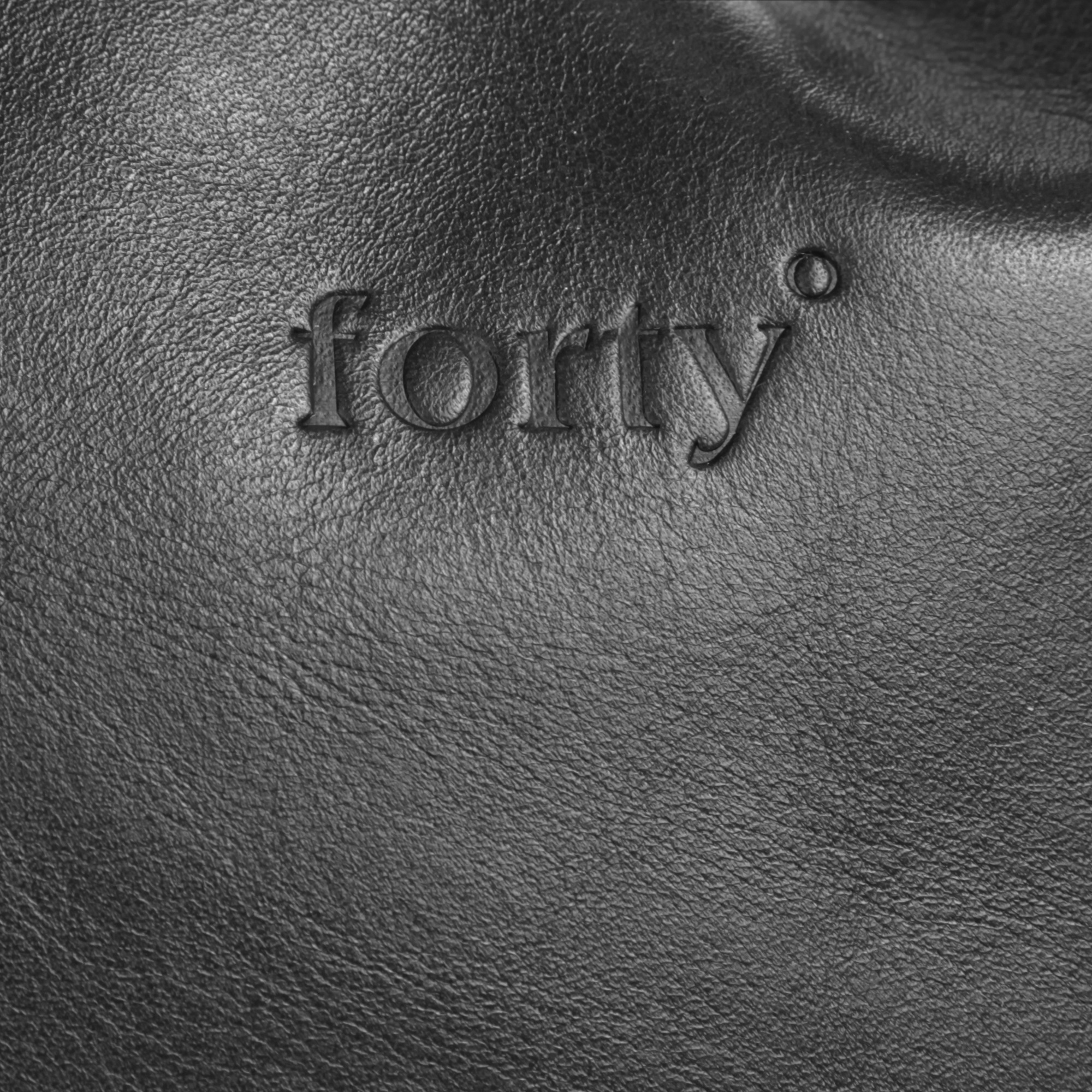 forty° Shopper, echt Leder, Made in Italy