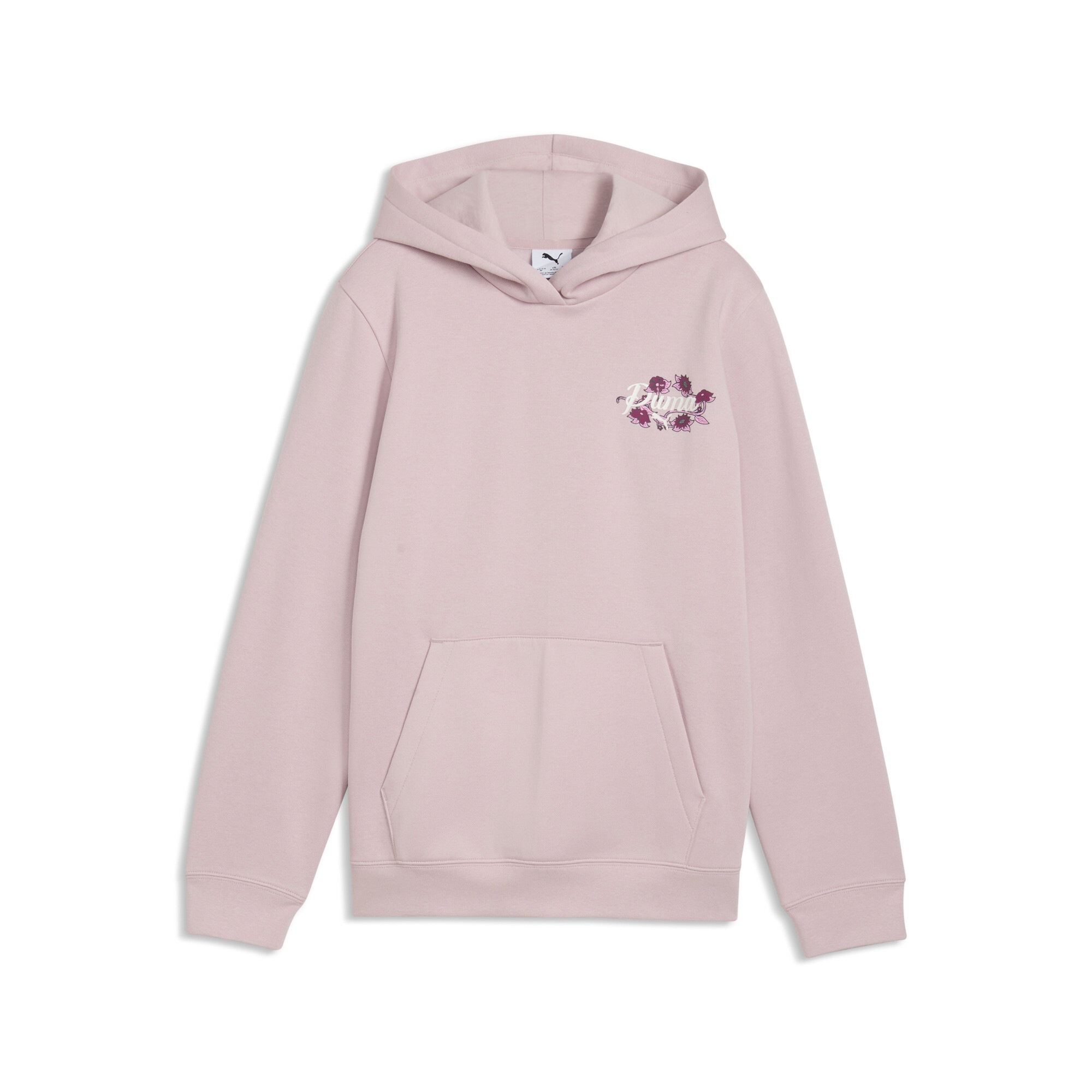 PUMA Kapuzensweatshirt »ESS NATURE 20 GRAPHIC HOODIE FL«, mit Kapuze, Kängurutasche, Regular Fit, für Jugendliche
