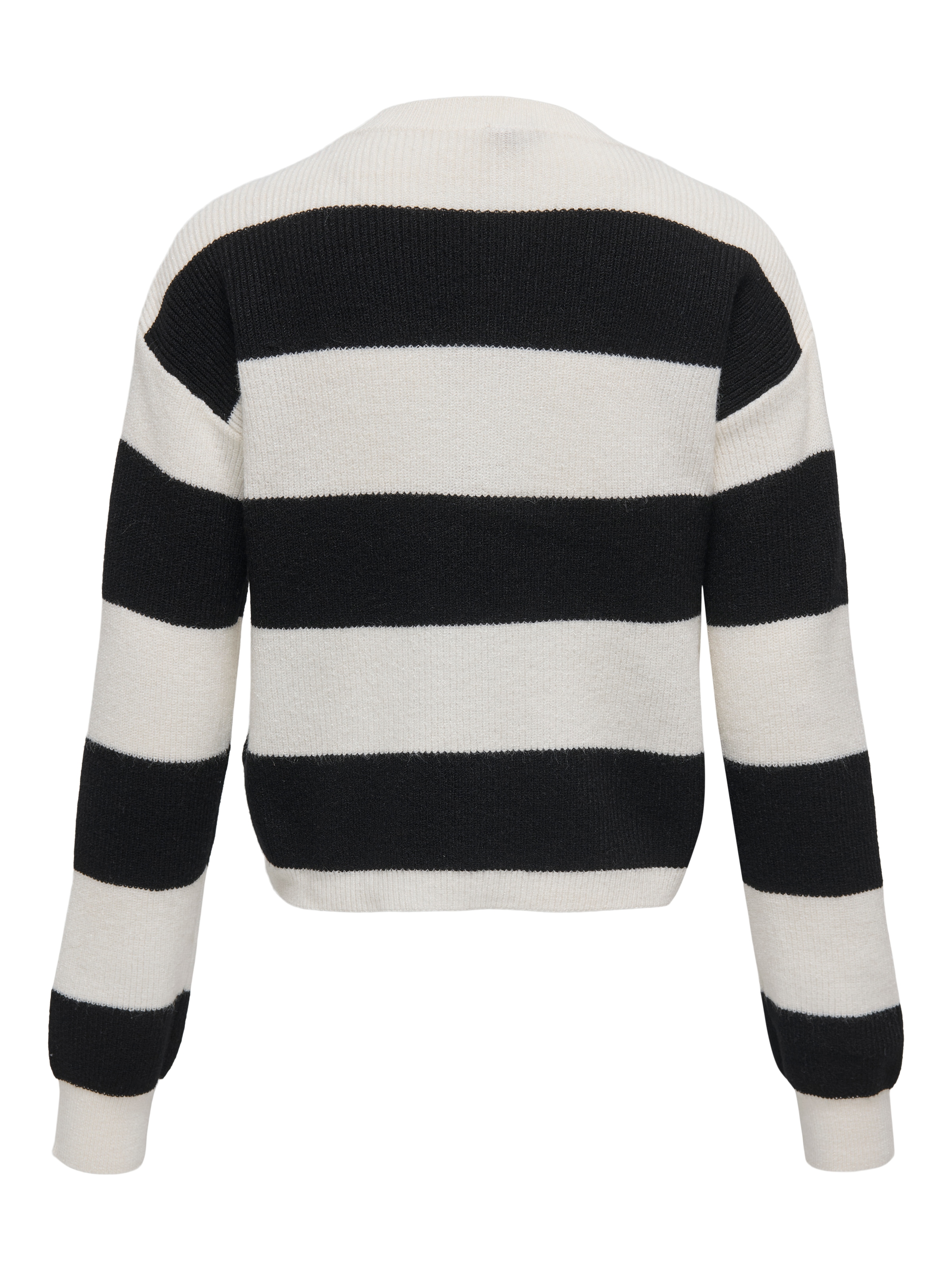 KIDS ONLY Strickpullover »KOGFRANCA SHORT L/S STRIPE KNT NOOS«