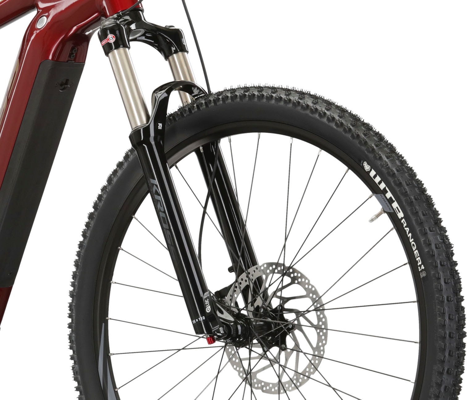 Kross E-Bike »E-MTB Level Boost 2.0 29 Zoll rot«, 11 Gang, Shimano, DEORE M5100, Mittelmotor 250 W, Pedelec, Elektrofahrrad für Damen und Herren