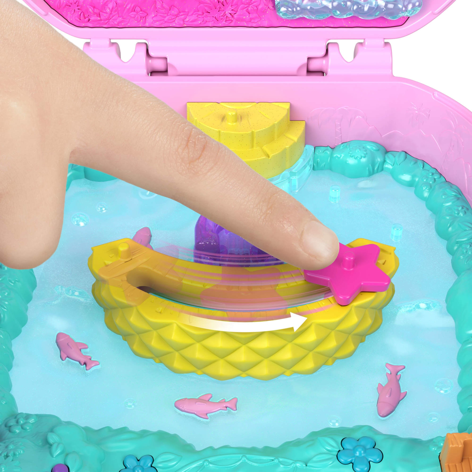 Polly Pocket Spielwelt »Ananas Äffchen Schatulle«