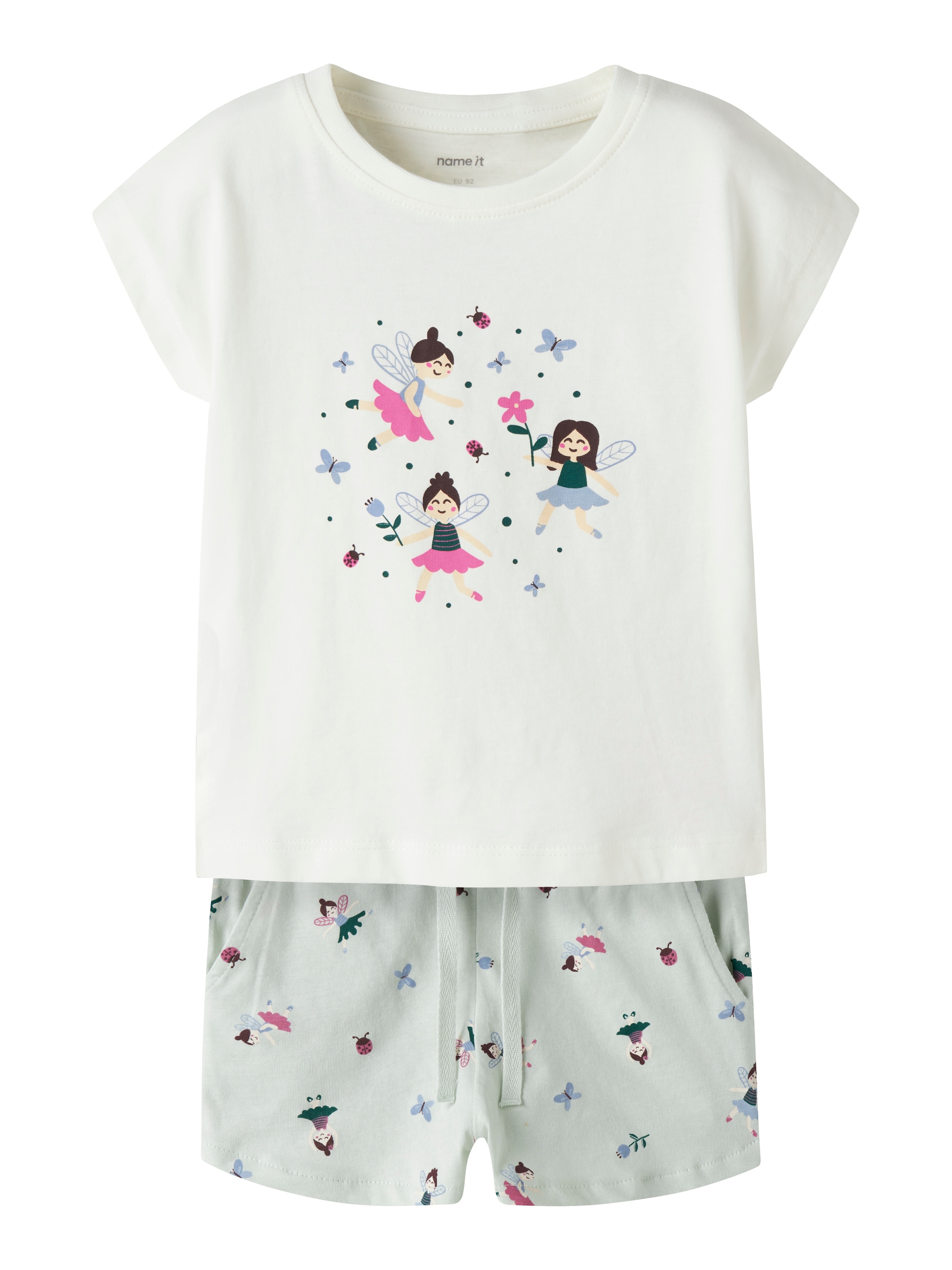 Name It Shorty »NMFVIGEA CAPSL TOP SET« Set, 2 bestehend aus Shirt und Shorts