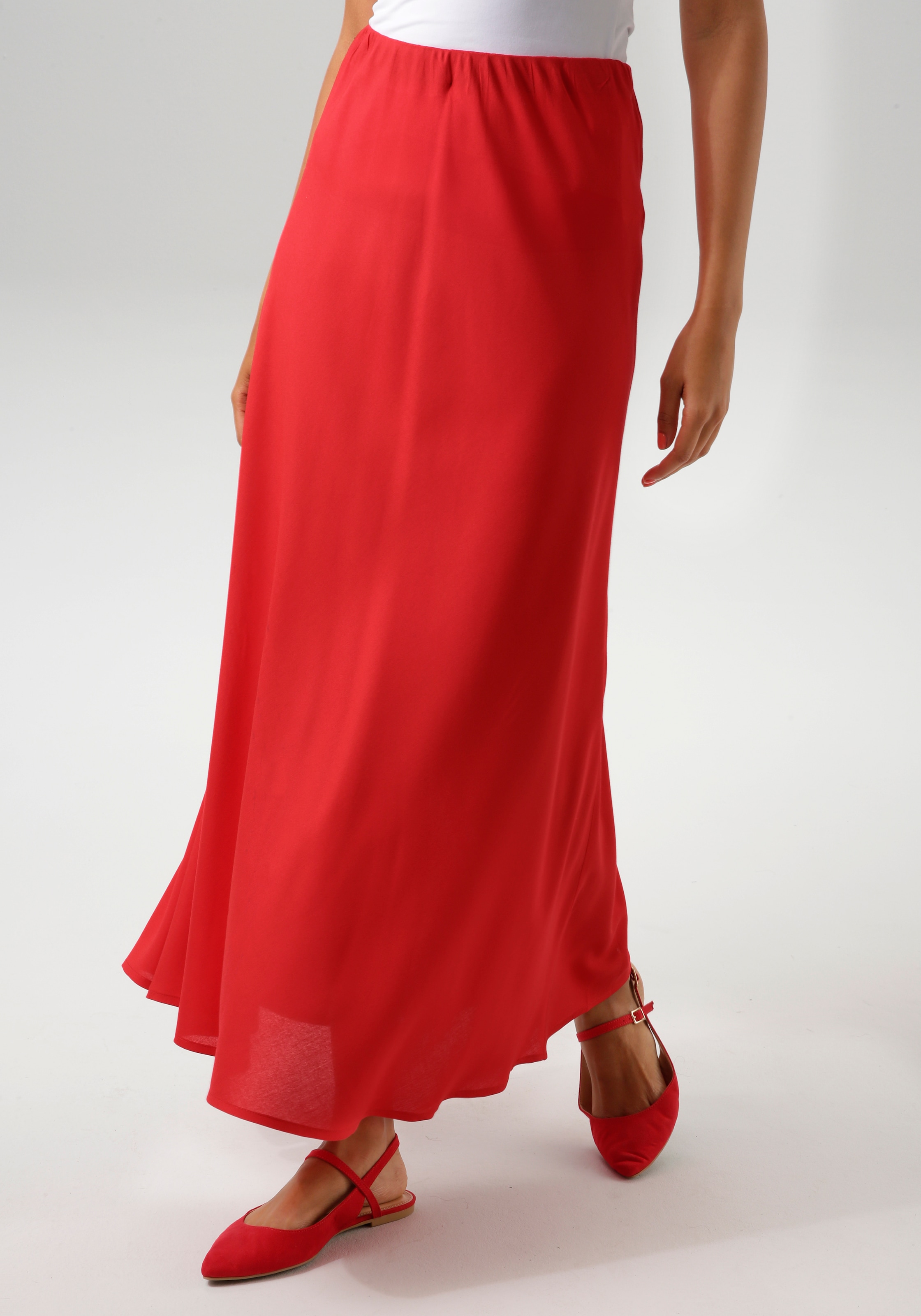 Aniston CASUAL Maxirock, in sommerlichen Farben - NEUE KOLLEKTION