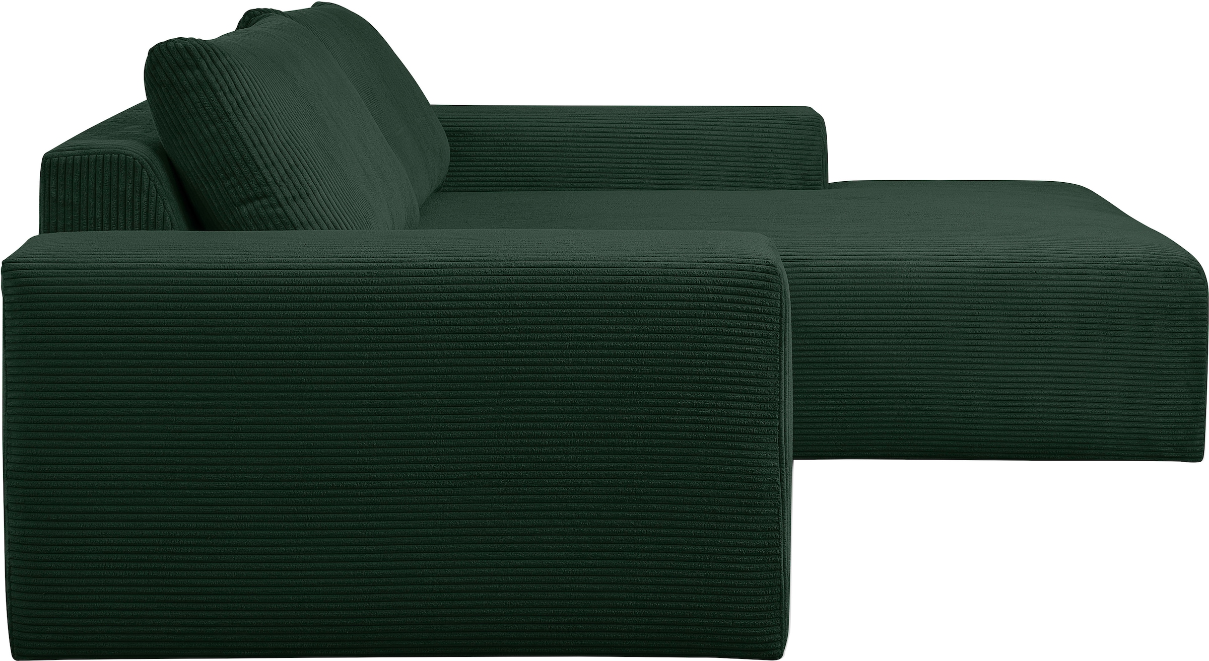 WERK2 Ecksofa »Rio, elegant & bequem, Breite 262 cm, L-Form« Puristisches Design mit maximalem Komfort