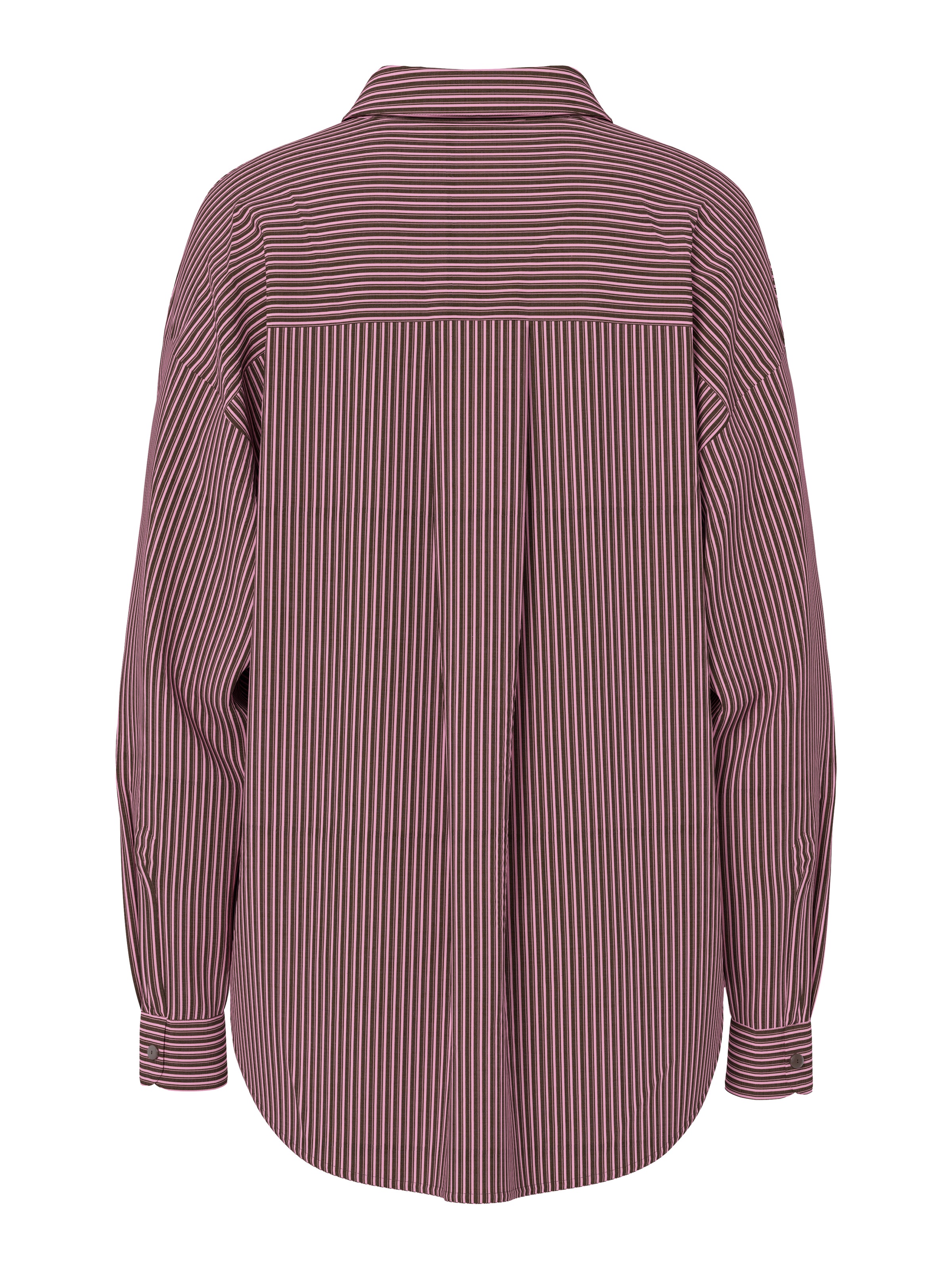 pieces Hemdbluse »PCEMMY LS LOOSE SHIRT WVN NOOS« Materialmix, loose fit