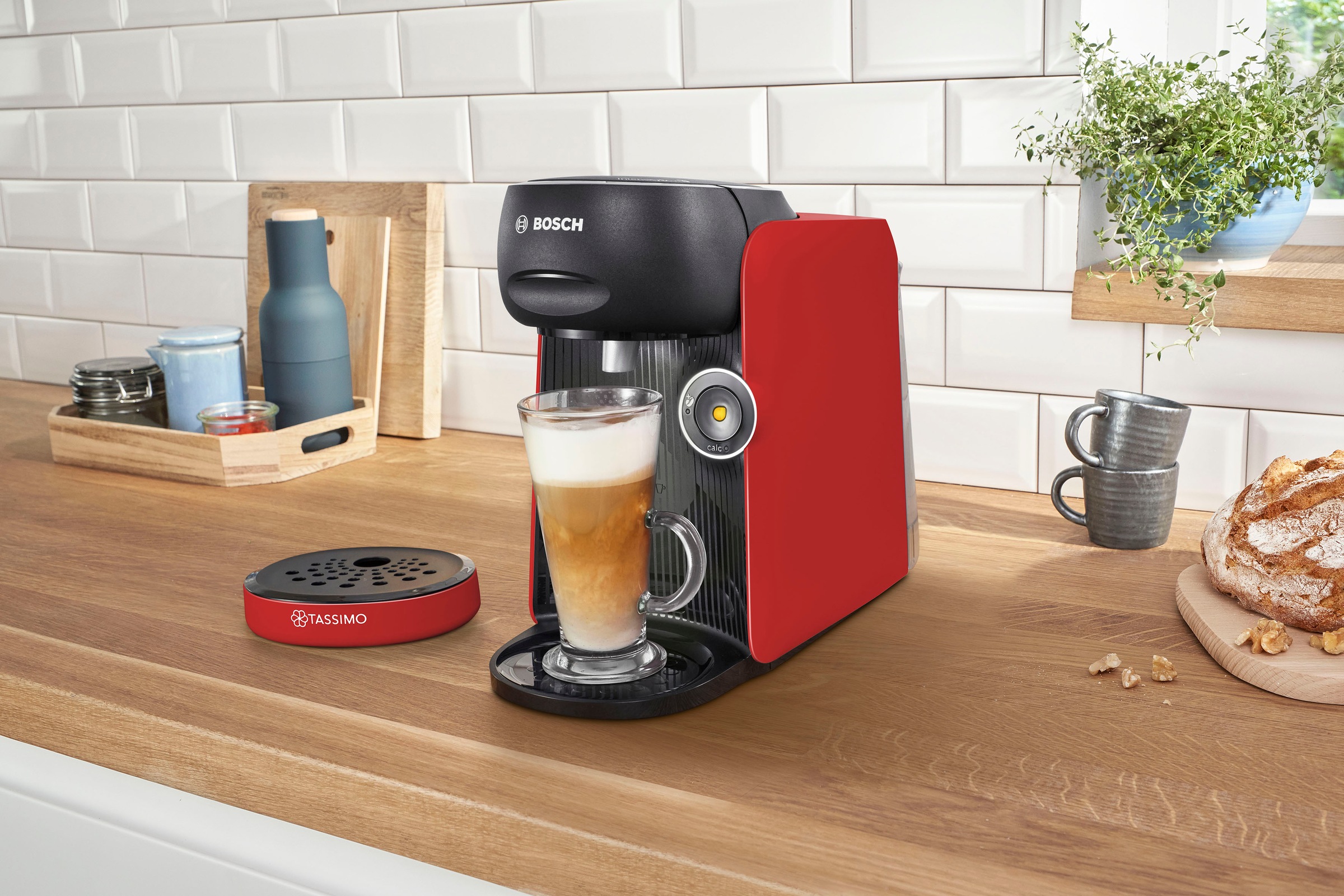 TASSIMO Kapselmaschine »FINESSE TAS16B3«, 1400 W, geeignet für alle Tassen, mehr Intensität per Knopfdruck