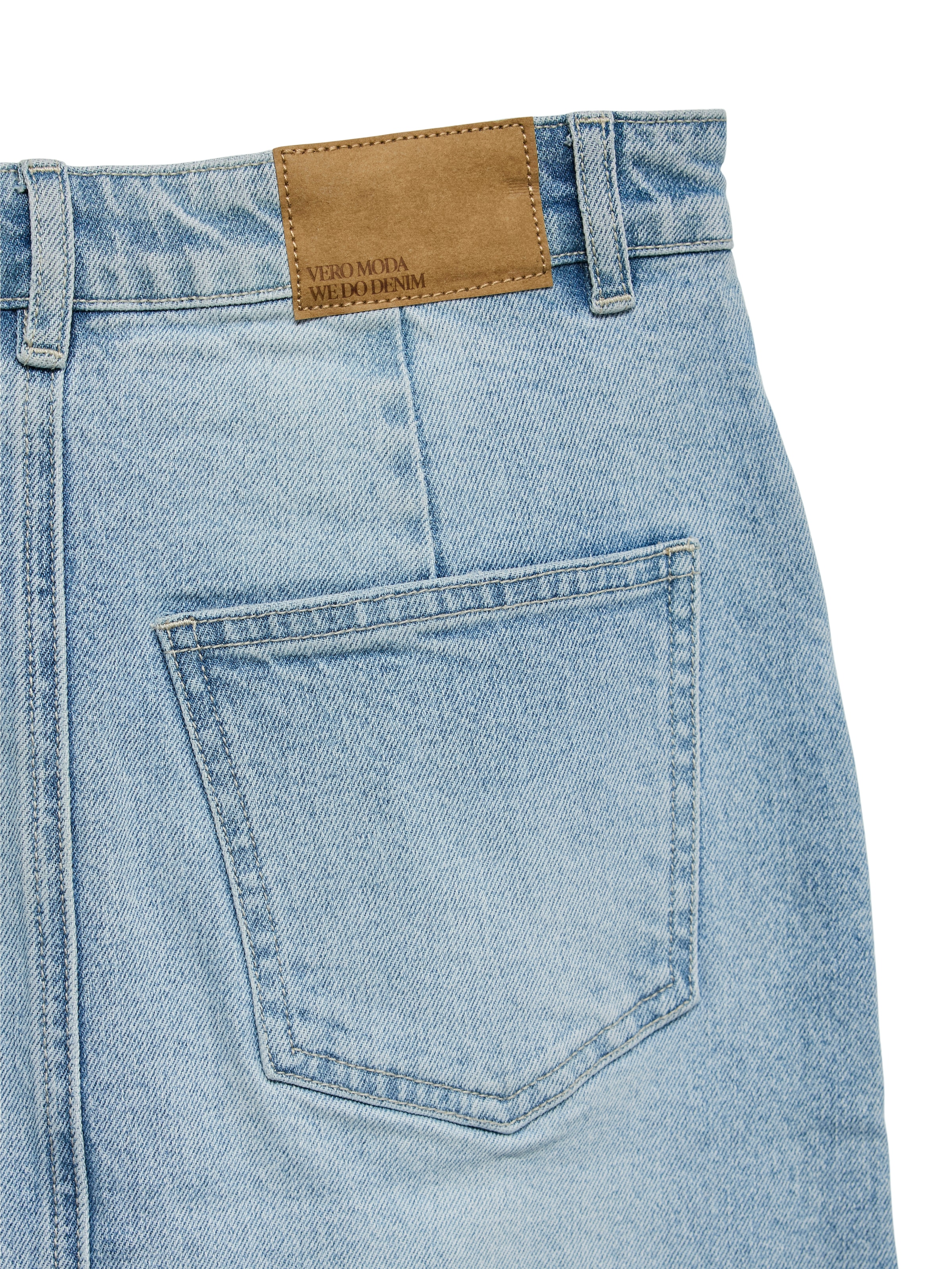 Vero Moda Maxirock »VMVERI HR CALF DENIM SKIRT GA NOOS«