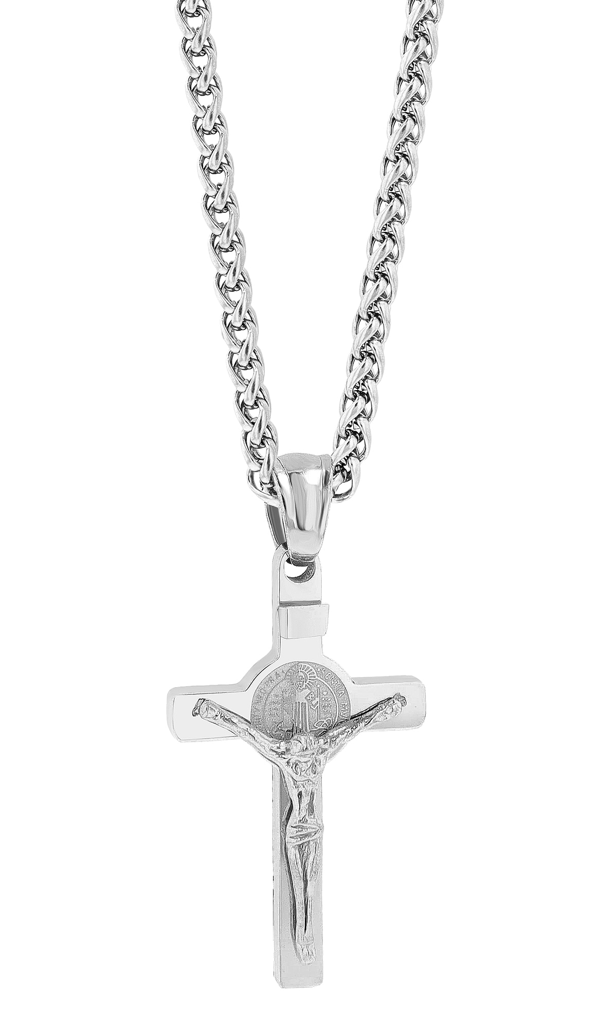 Adelia´s Kette ohne Anhänger »Edelstahl Halskette mit Anhänger Kreuz«