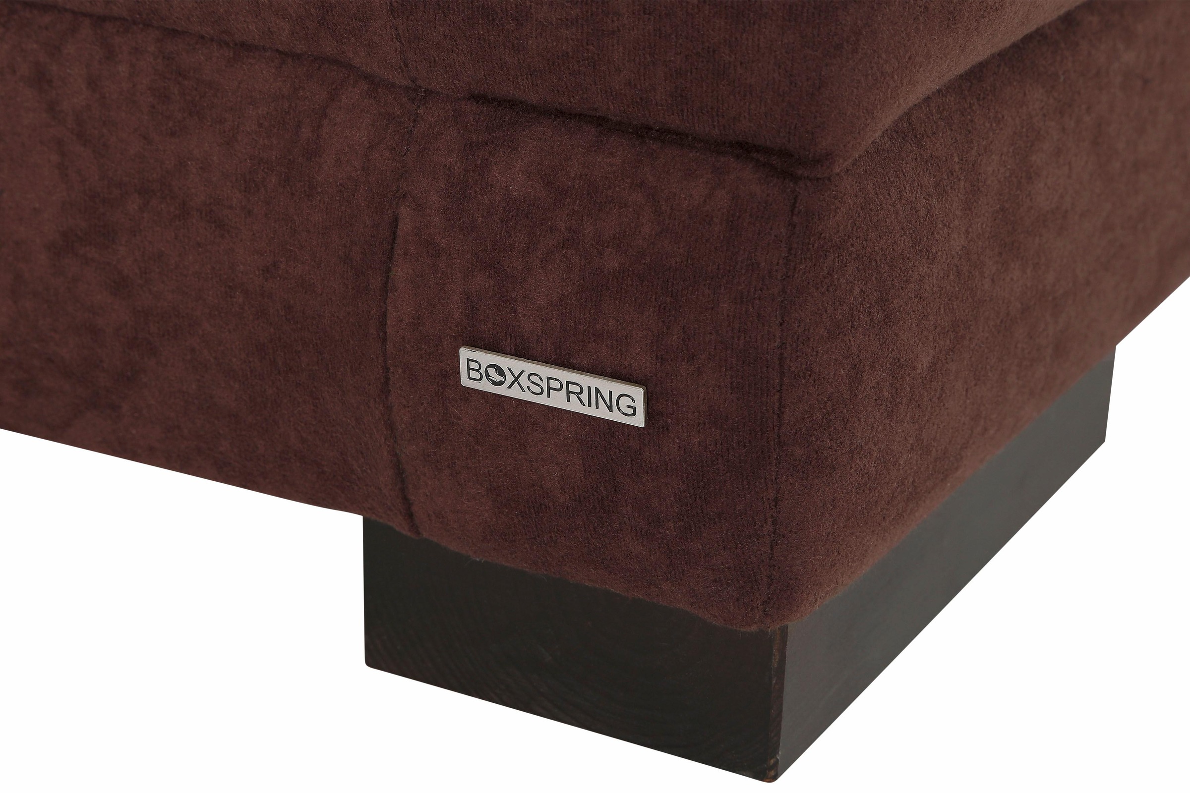 Home affaire Ecksofa »Telos mit Boxspring Unterfederung für hohen Komfort, L-Form«, mit Boxspring-Federung für tollen Sitzkomfort. Zeitlos und komfortabel