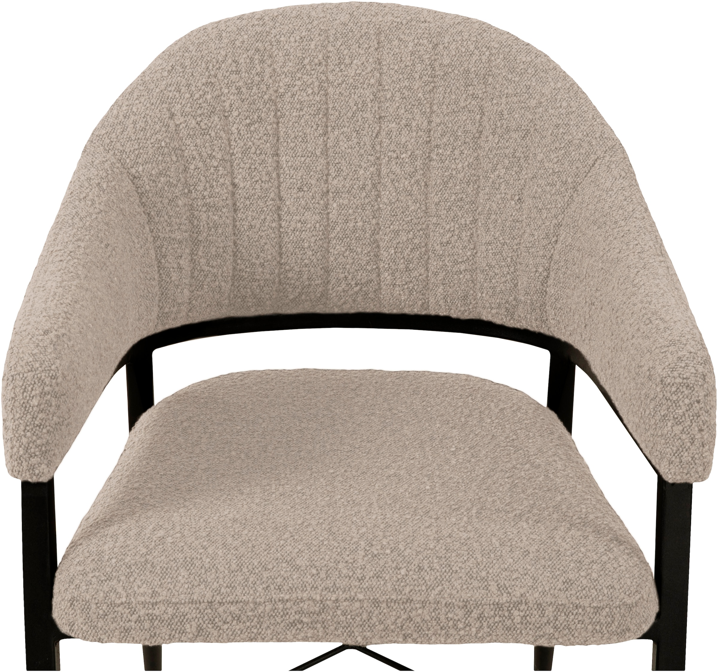 OMG Design Armlehnstuhl »Roma« (Set) 1 Stk.bequemer Esszimmerstuhl, Polsterstuhl mit Bouclé Bezug