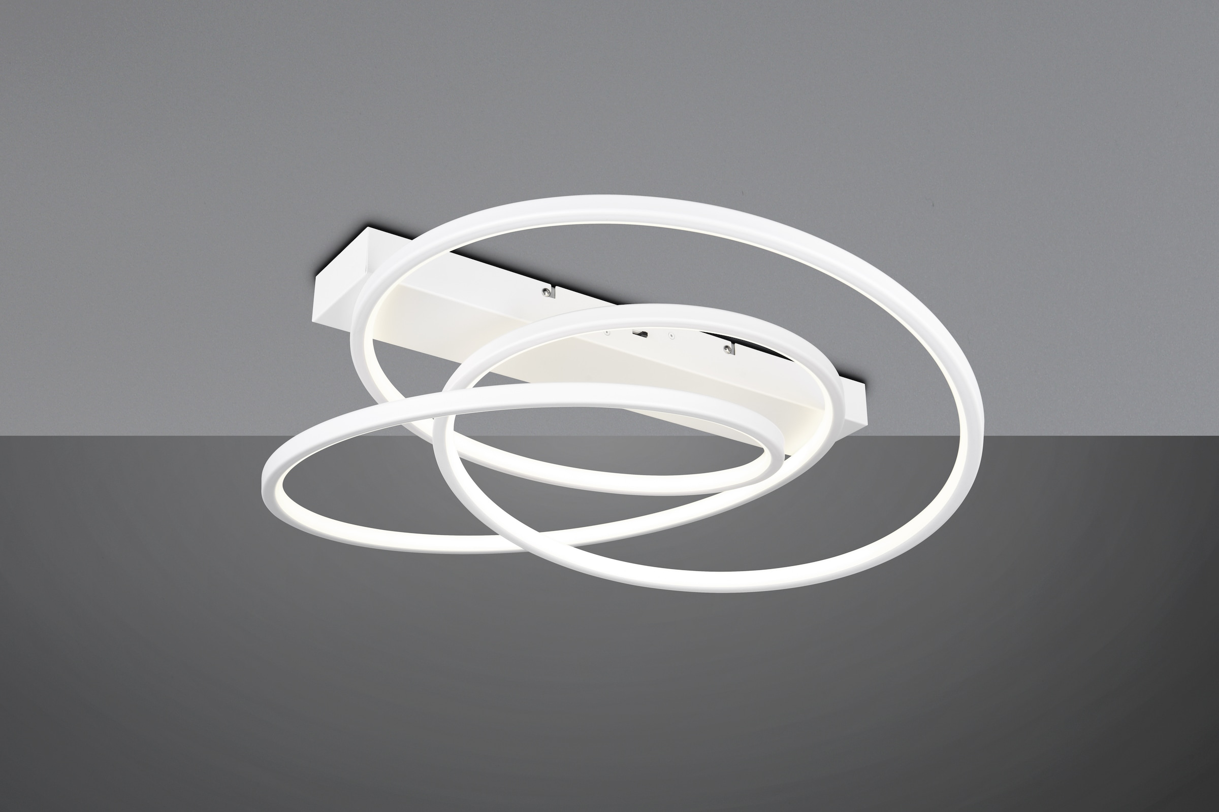 TRIO Leuchten LED Deckenleuchte »DARVIN, LED Deckenlampe 34W 4500 Lumen, dimmbar Lichtfarbe einstellbar« LED-Board 1 Stk. warmweiß - kaltweiß CCT 2300/3000/4000K warmweiß-kaltweiß, Deckenlampe Büro Wohnzimmer