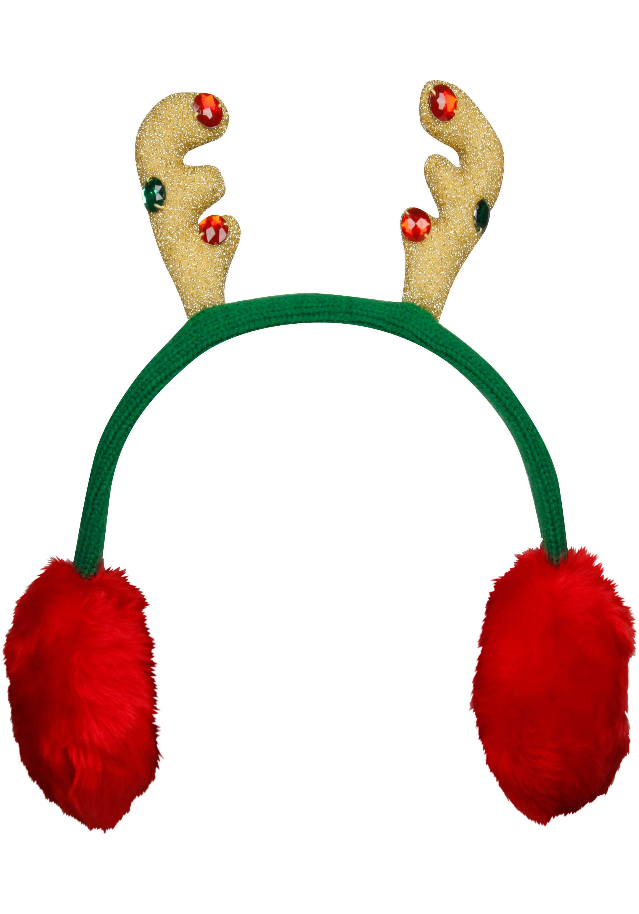Ohrenwärmer, Earmuff im Weihnachts-Design