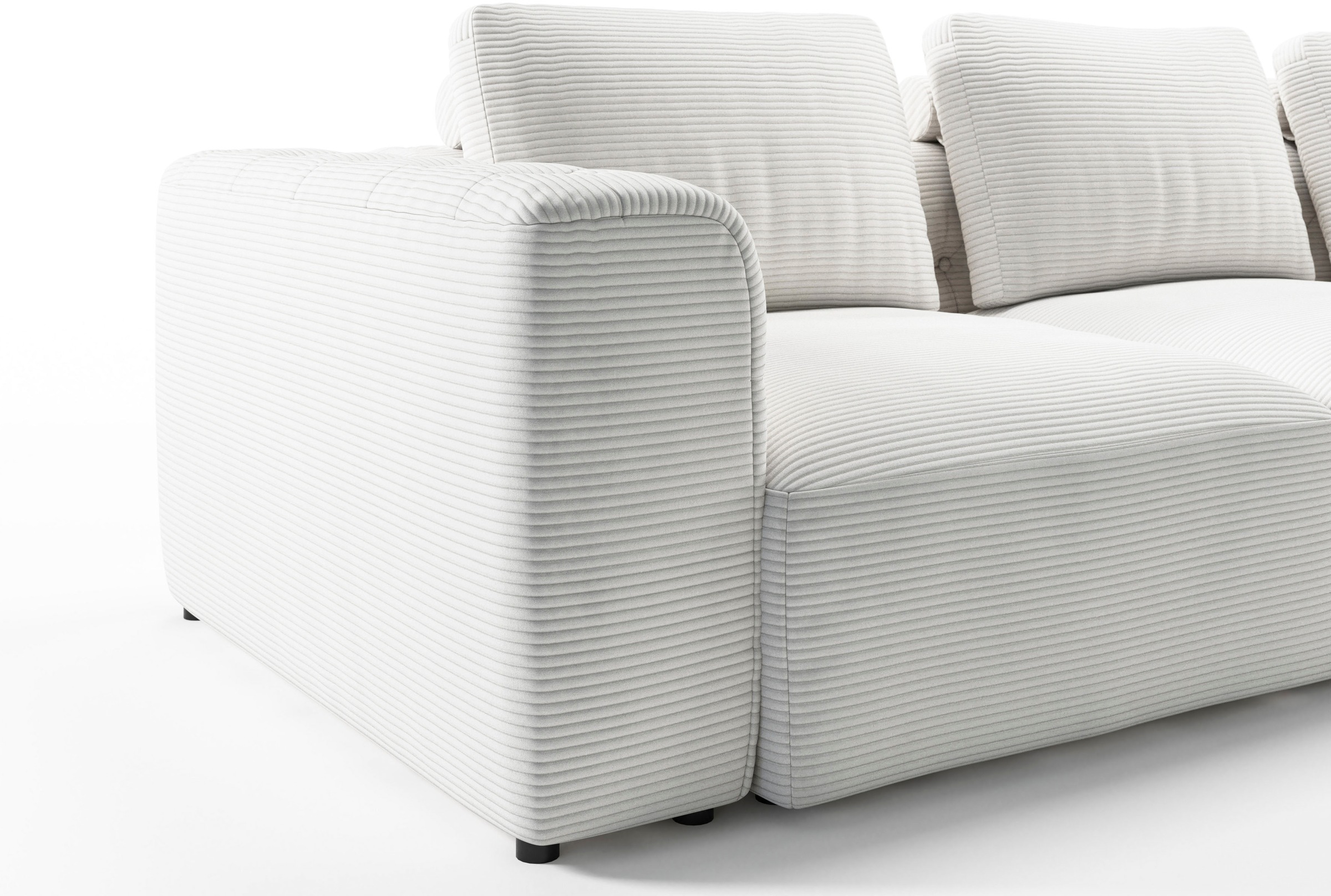 RAUM.ID 3-Sitzer »Cushid«, Modulsofa, bestehend aus 3 Teilen, Breite 300 cm