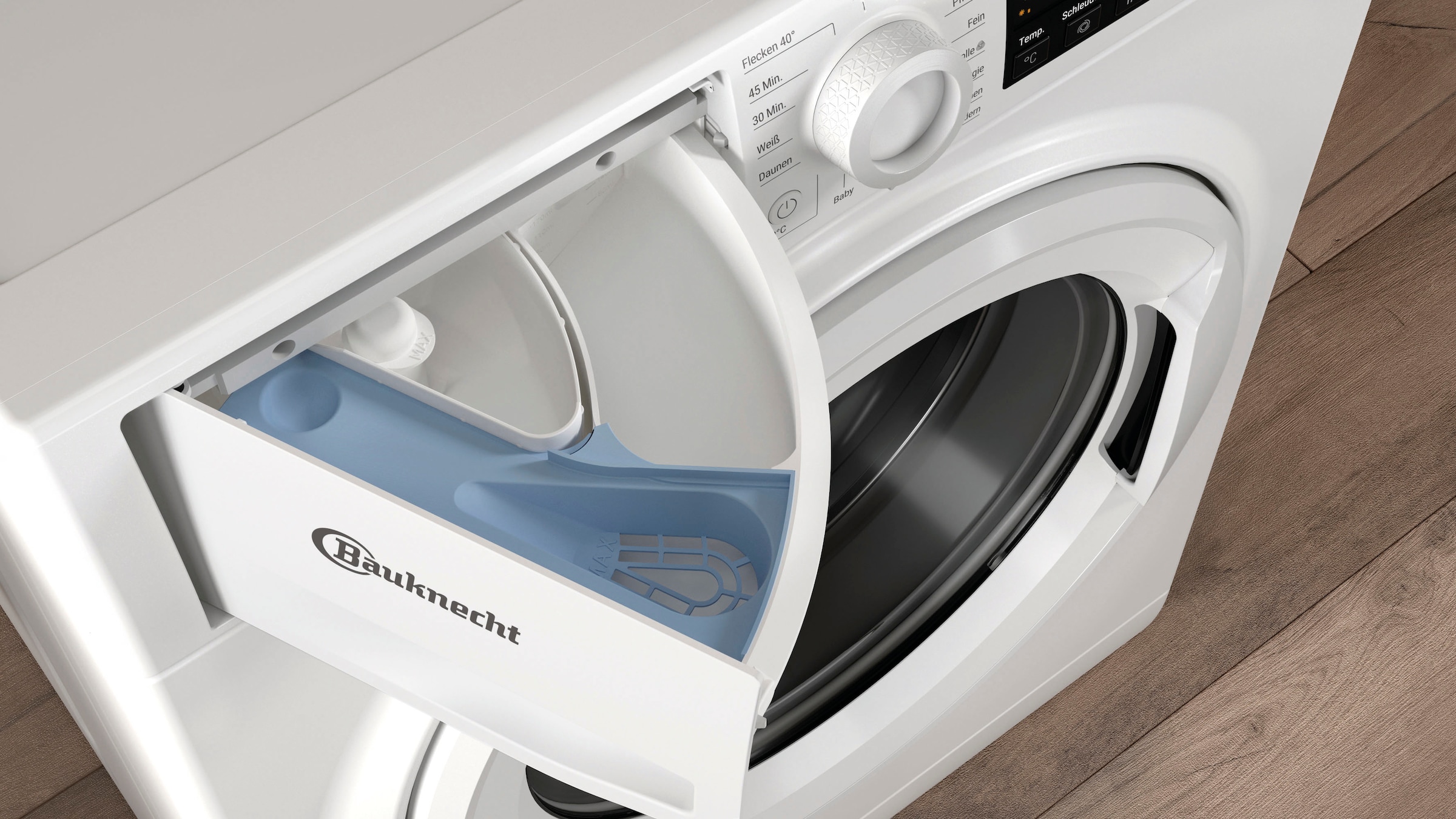 BAUKNECHT Waschmaschine »WAM 814 A«, 8 kg, 1400 U/min, Digital Motion-Technologie