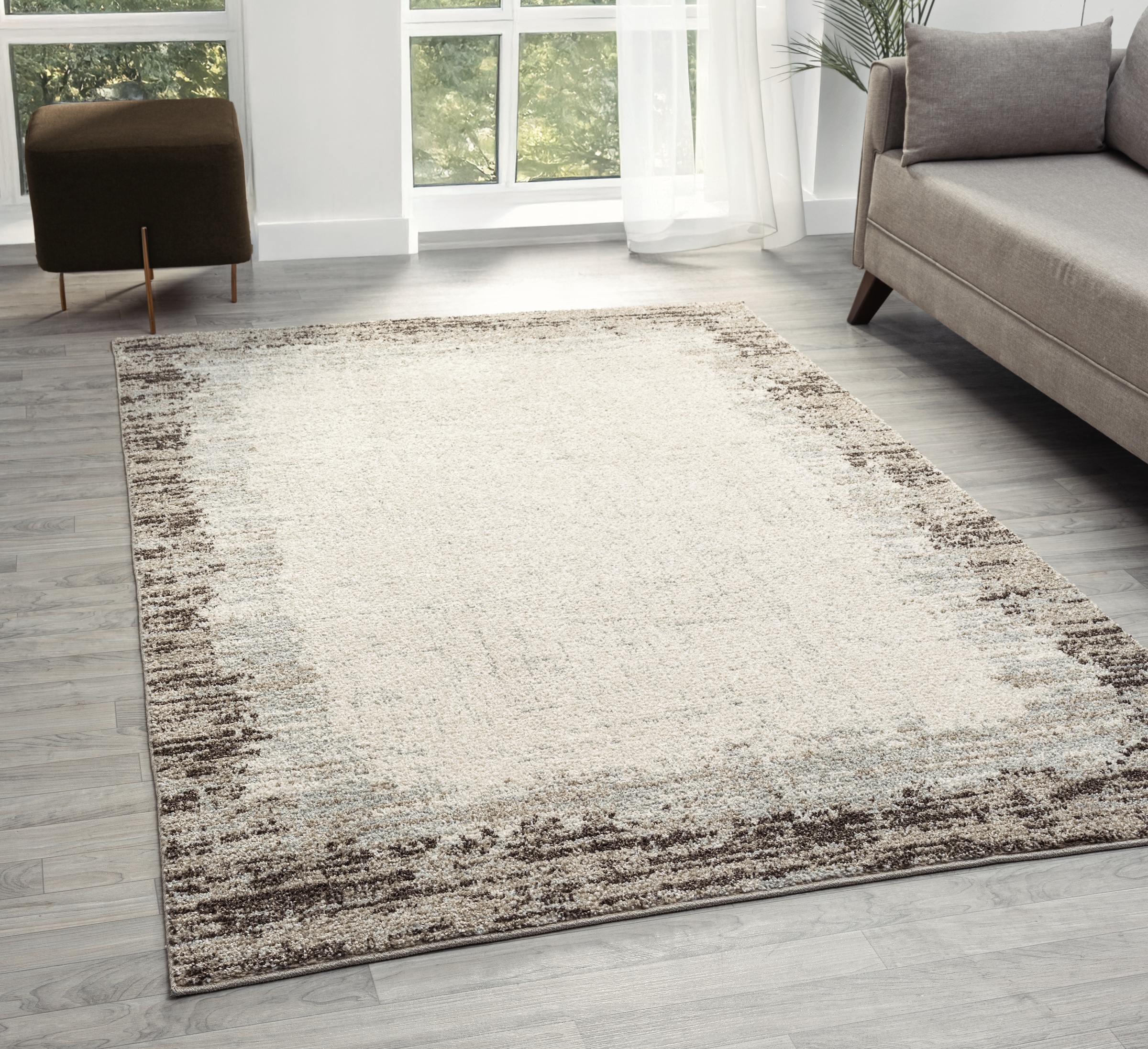 OTTO home Teppich »Leksa« rechteckig 15 mm Höhe im Vintage-Look, Wohnzimmer, Schlafzimmer, Esszimmer