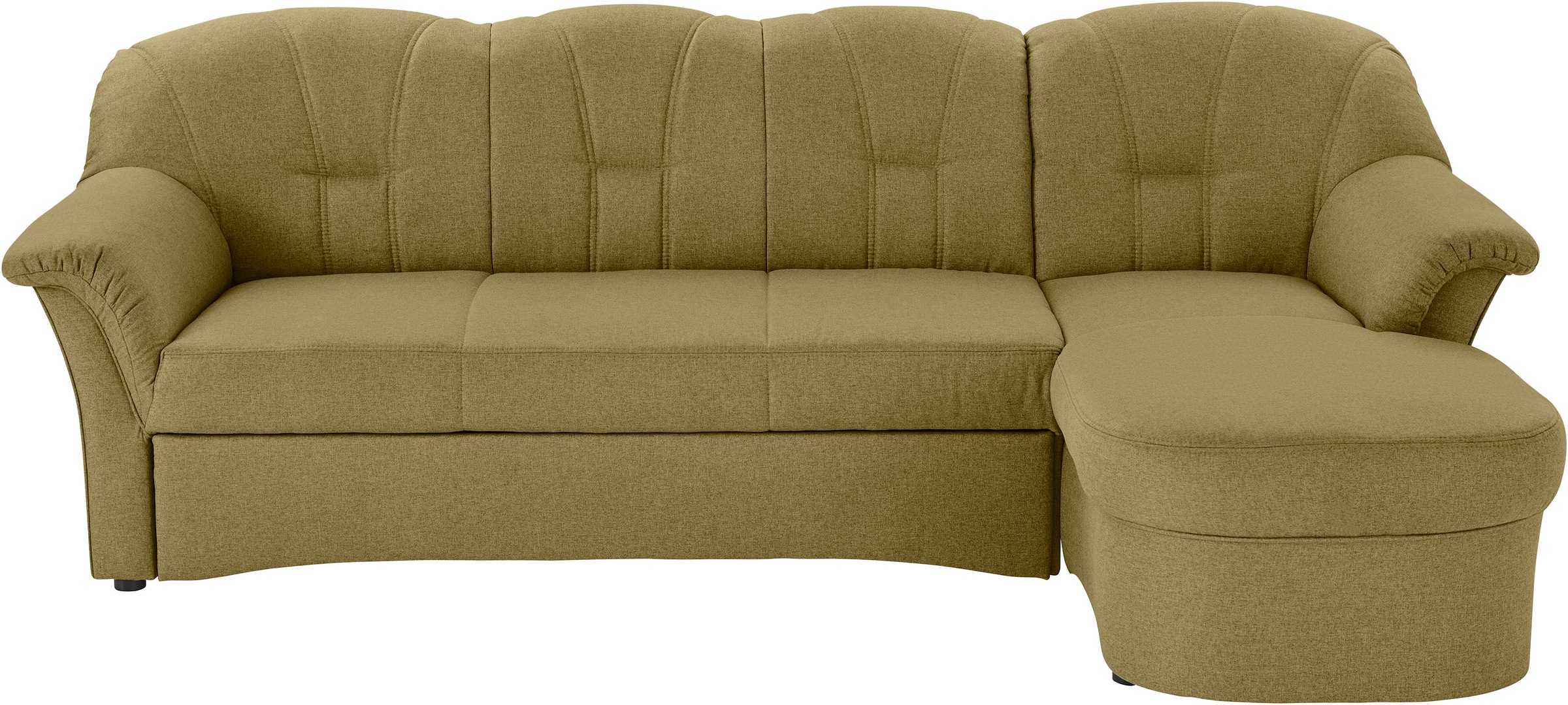 DOMO collection Ecksofa Papenburg L-Form, in großer Farbvielfalt, wahlweise mit Bettfunktion
