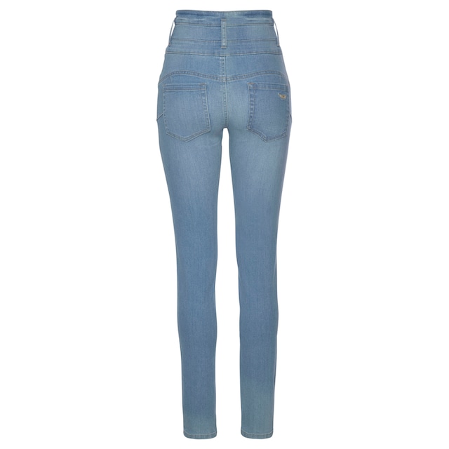 Arizona Slim-fit-Jeans »mit extra breitem Bund«, High Waist bei ♕