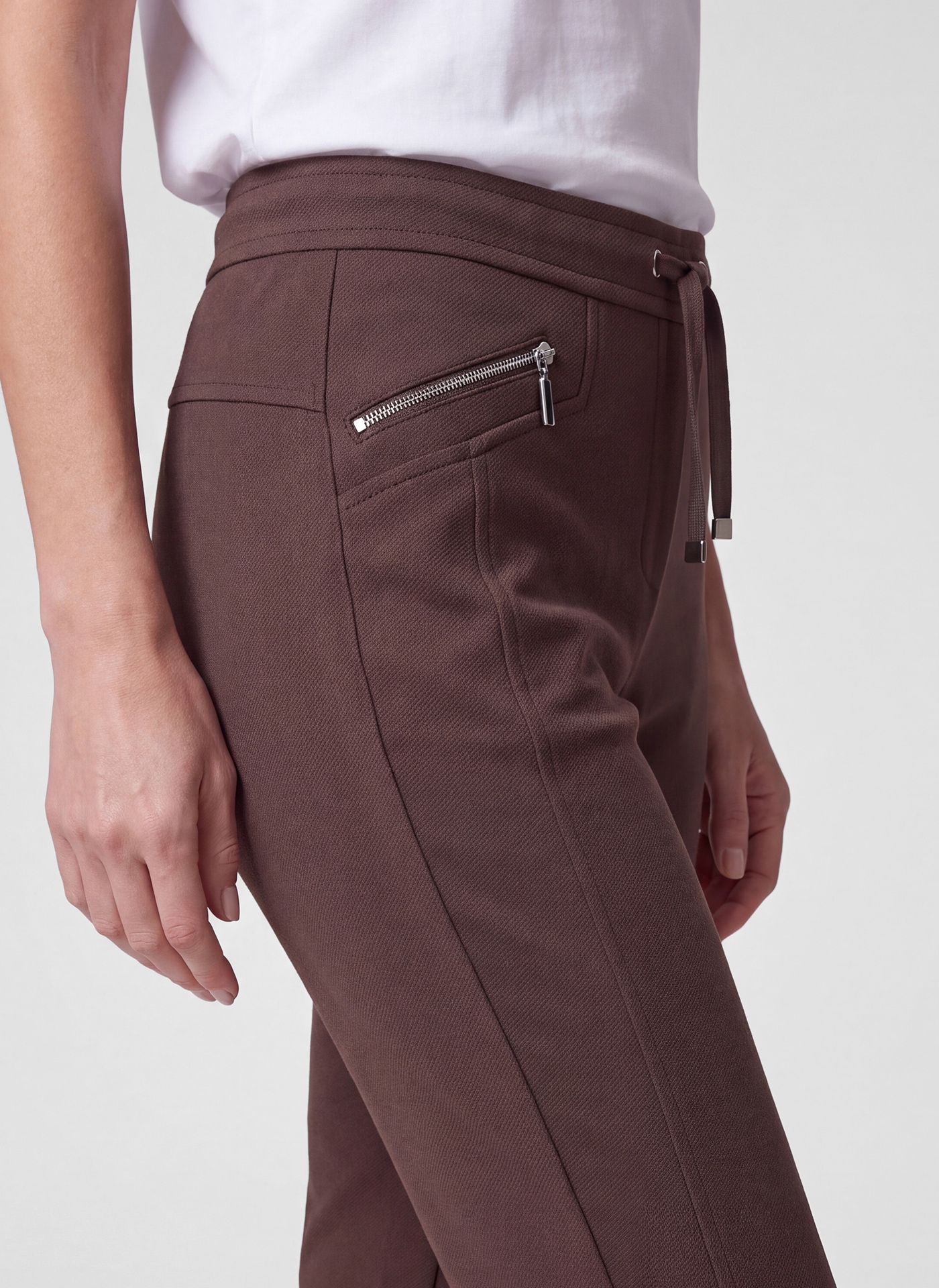 Rabe Stoffhose  mit Gummizug und Kordelzug /Viskose-Stretch