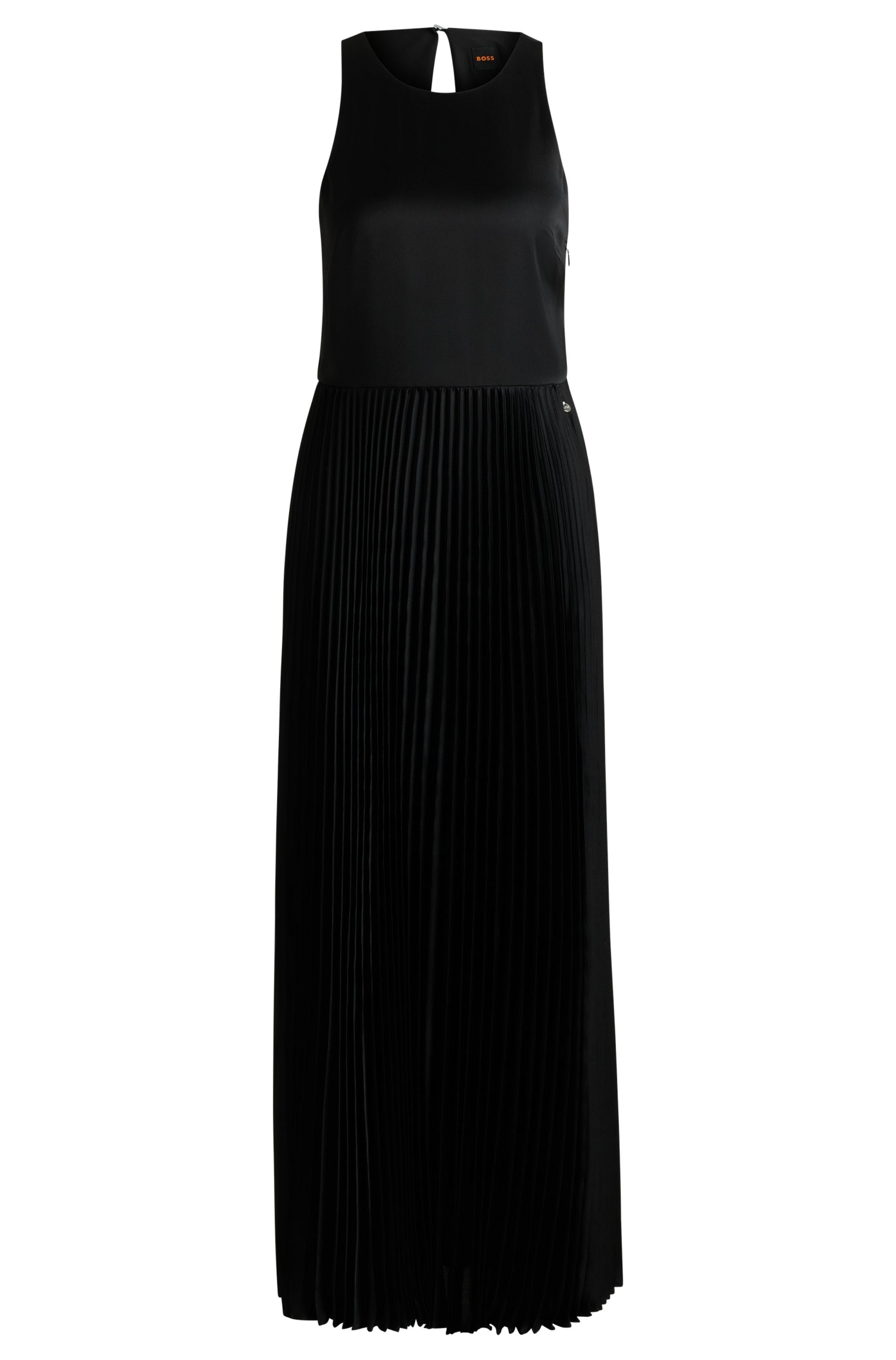 BOSS ORANGE Blusenkleid »Daliana Premium Damenmode«, mit Kellerfalten