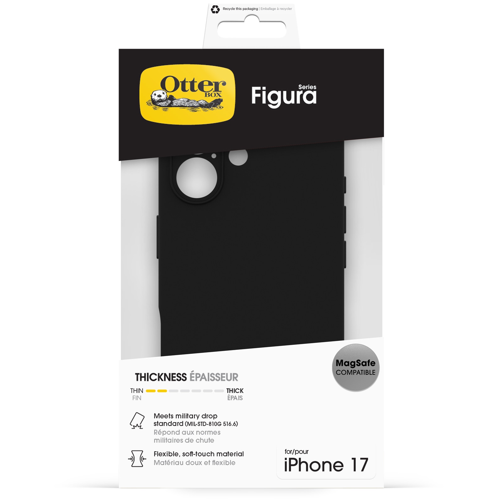 Otterbox Handyhülle »Figura für Apple iPhone 17« Apple iPhone 17 Backcover, Schutzhülle, Handyschutzhülle, Case, Schutzcase, stoßfest