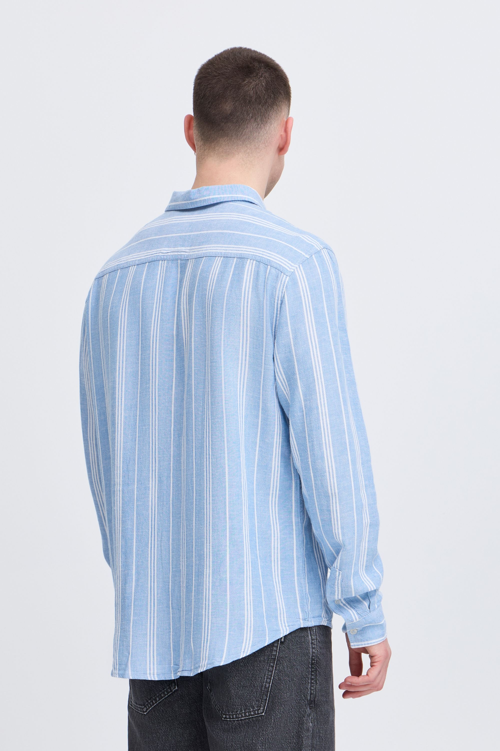 Blend Leinenhemd »Leinenhemd BHBobby Linen striped«