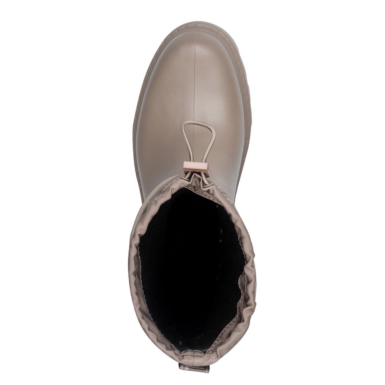 Tamaris Gummistiefel  , Blockabsatz, Boots mit Textileinsatz am Schaftrand