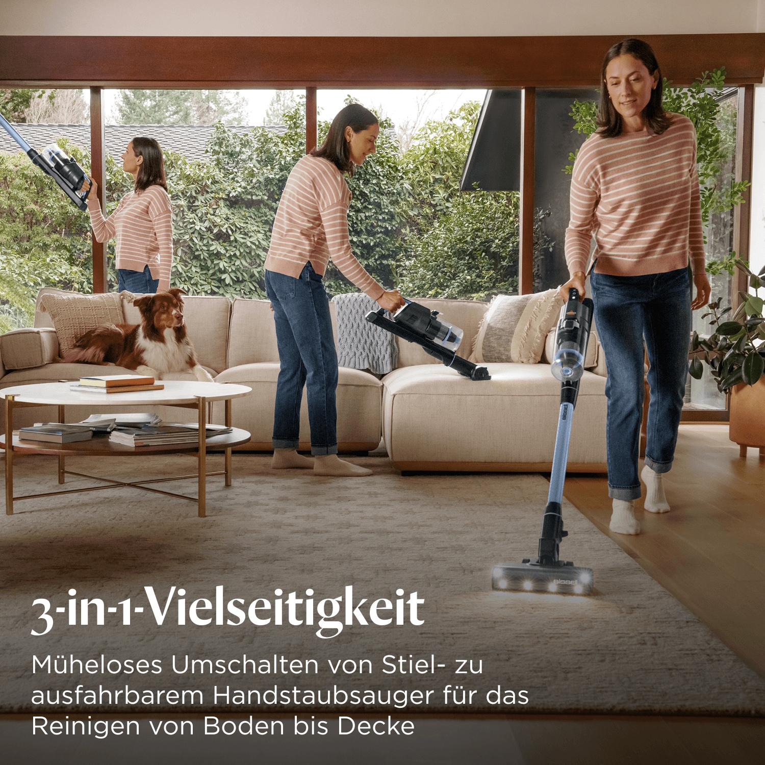 Bissell Akku-Stielstaubsauger »4090N PowerClean FurFinder Select«