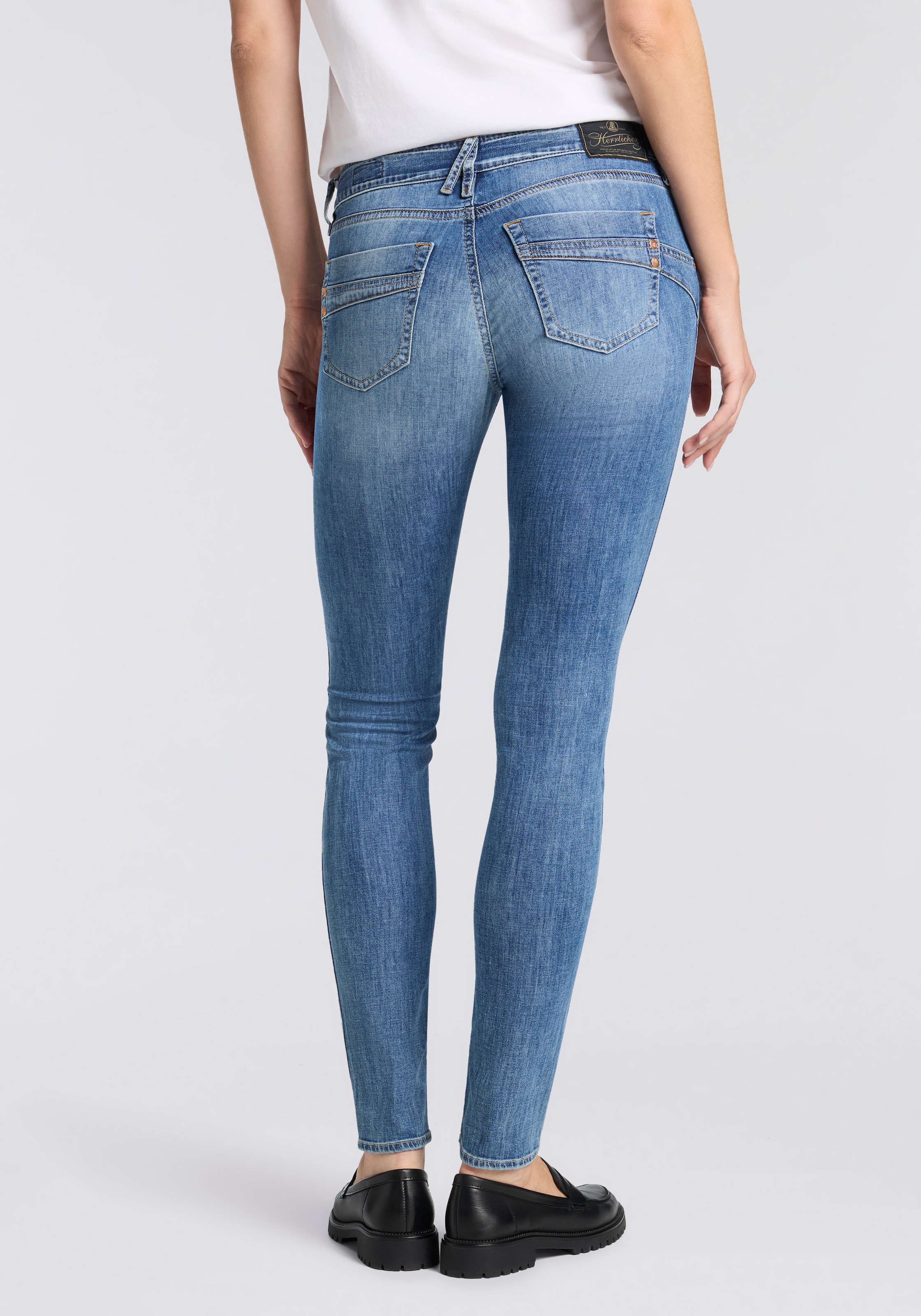 Herrlicher Slim-fit-Jeans »Touch Slim Denim Light«