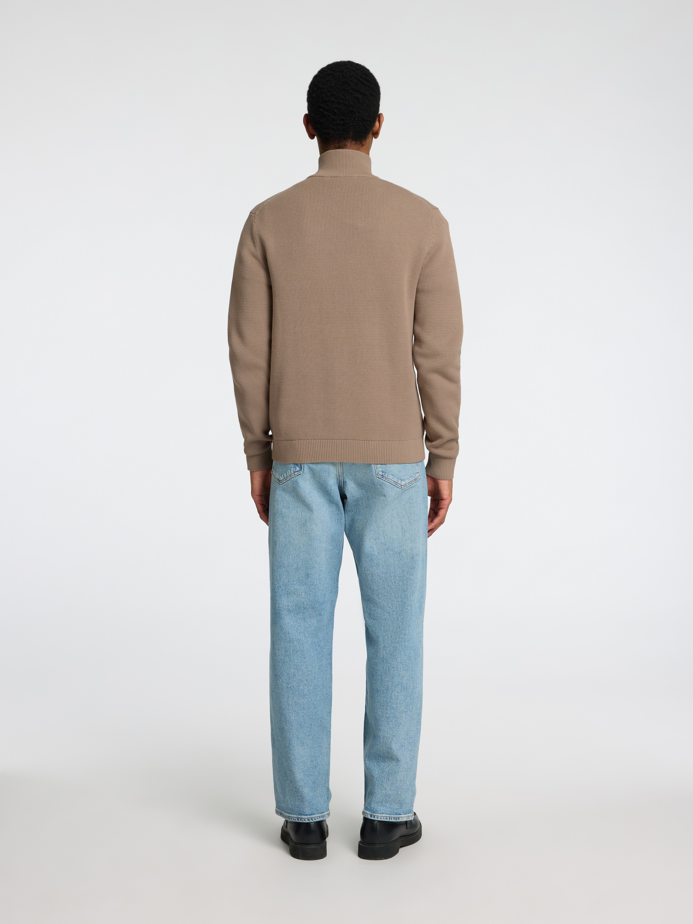 SELECTED HOMME Troyer »SLHDANE LS KNIT STRUCTURE HALF ZIP NOOS«