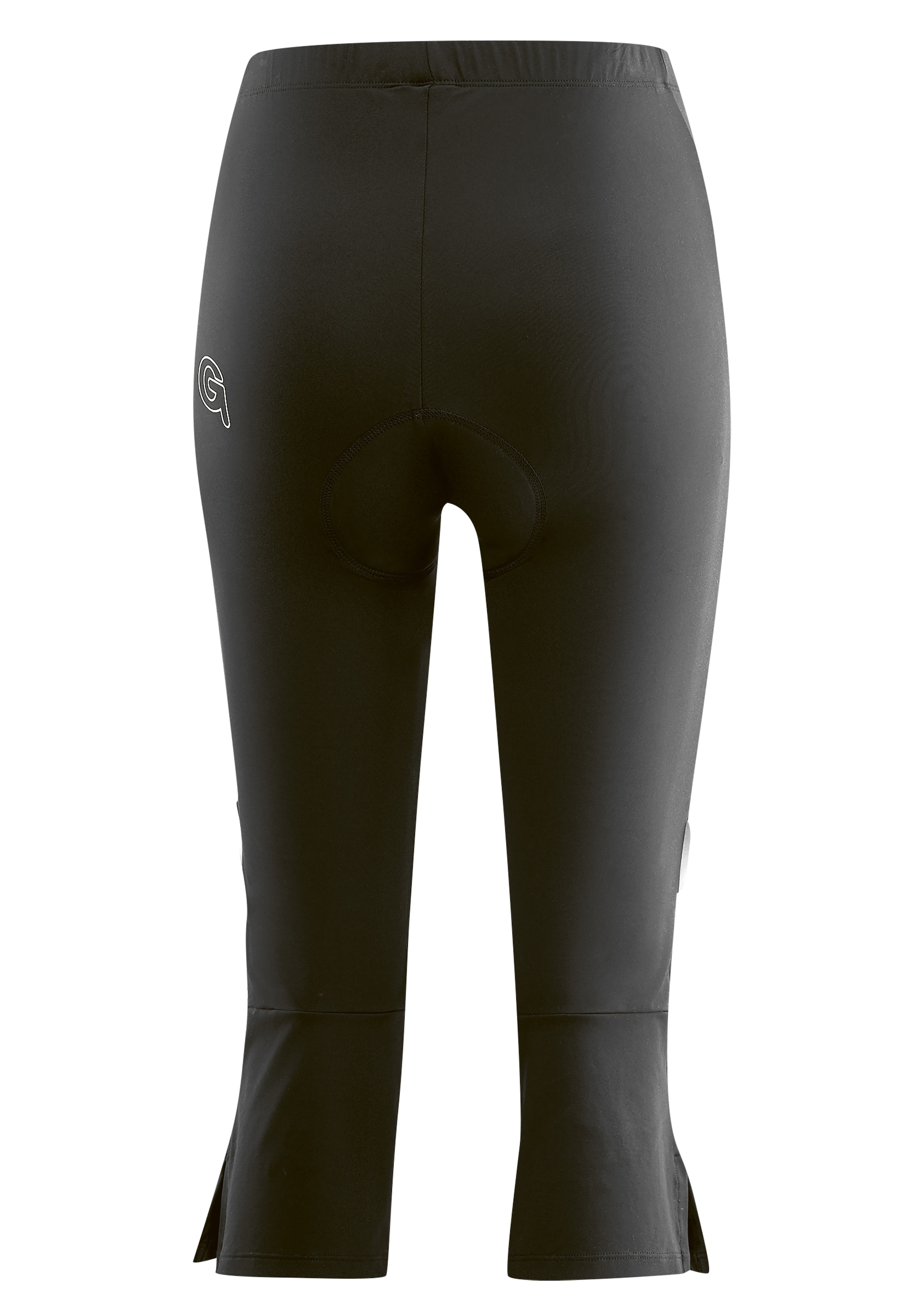 Gonso Fahrradhose »Essential Tight 3/4 Flared W«, Damen Radhose mit Sitzpolster, Radlerhose