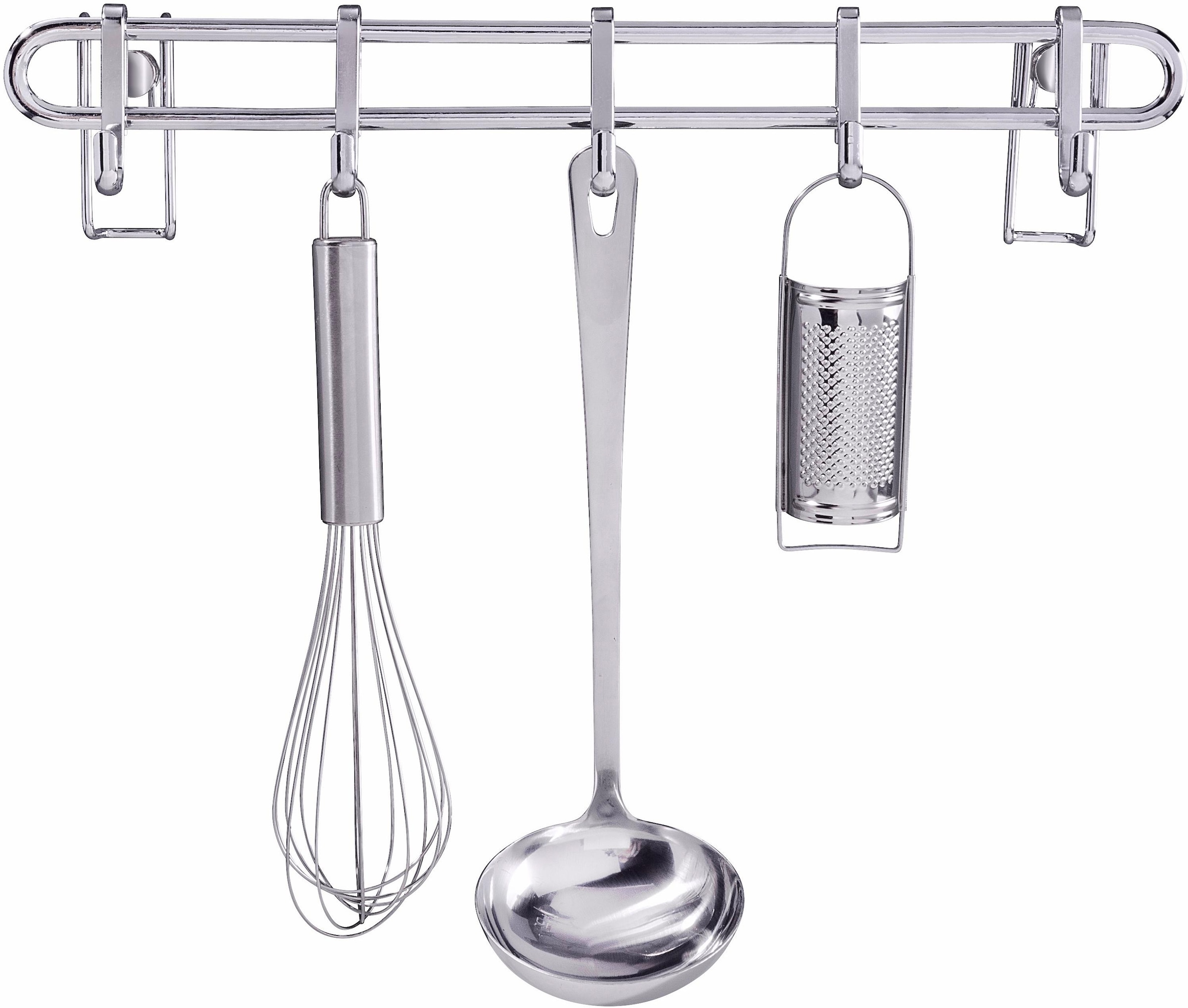 WENKO Hakenleiste »Style«, 40 cm, mit Befestigung ohne Bohren