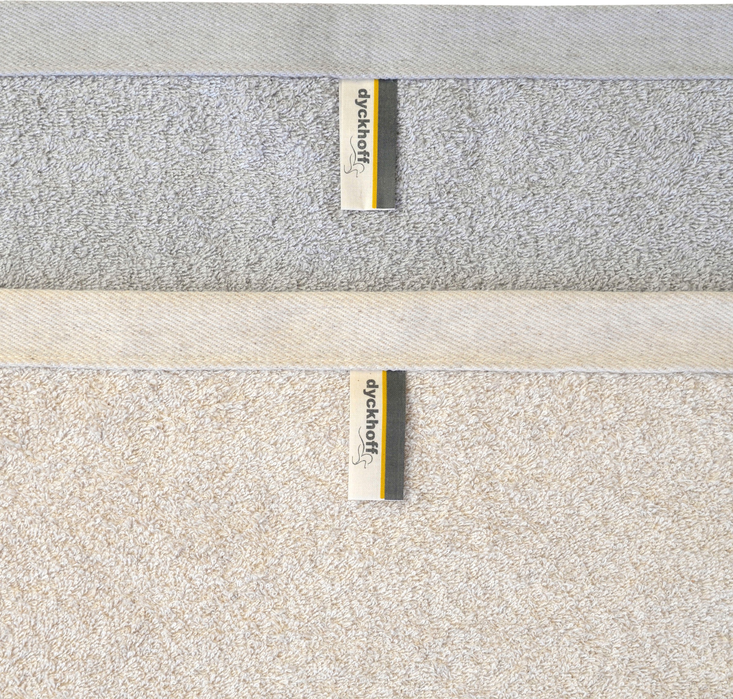 Dyckhoff Handtuch Set »Deep Harmony Element«, Set, 3 tlg., Frottier, 15% Hanf; 3er Set: 2 Handtücher (50x100cm), 1 Duschtuch (70x140cm);