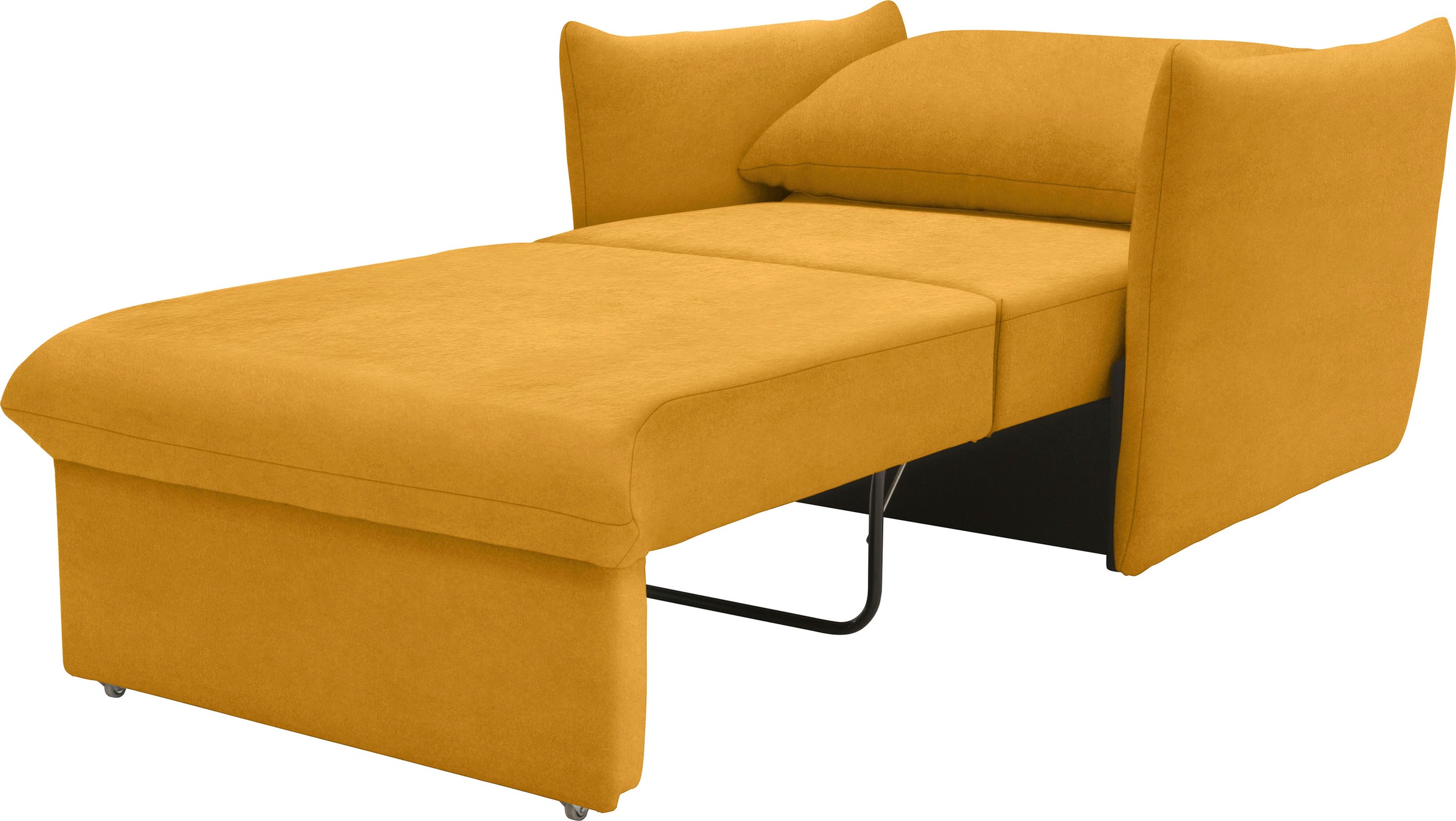 LOOKS by Wolfgang Joop Sessel »LOOKS XII Schlafsesel, Schlaffunktion«, Boxspring-Polsterung, mit Gästebettfunktion, Kissenoptik