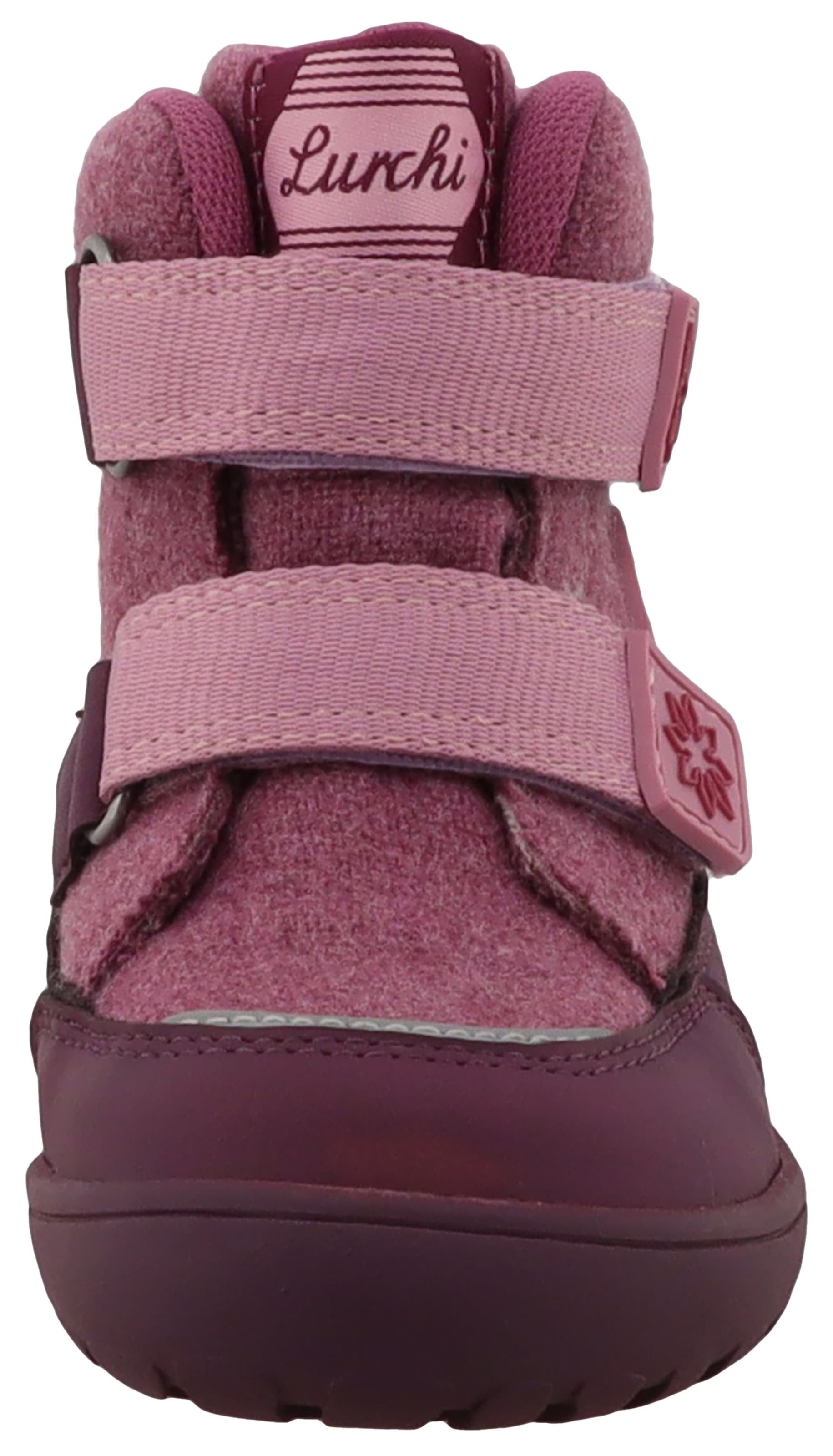 Lurchi Barfußschuh »Jemmy Barefoot-TEX«  Winterboots mit Blüten und Logo, Größenschablone zum Download