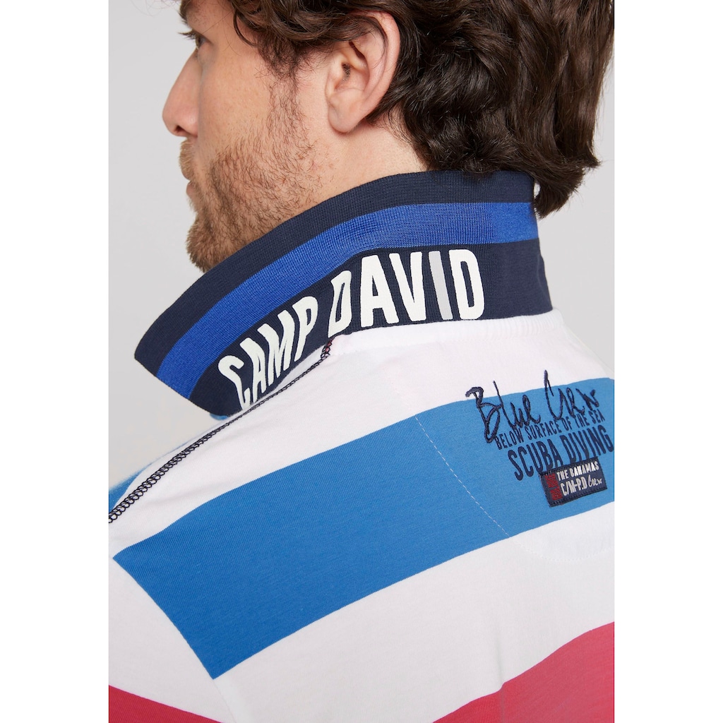 CAMP DAVID Poloshirt