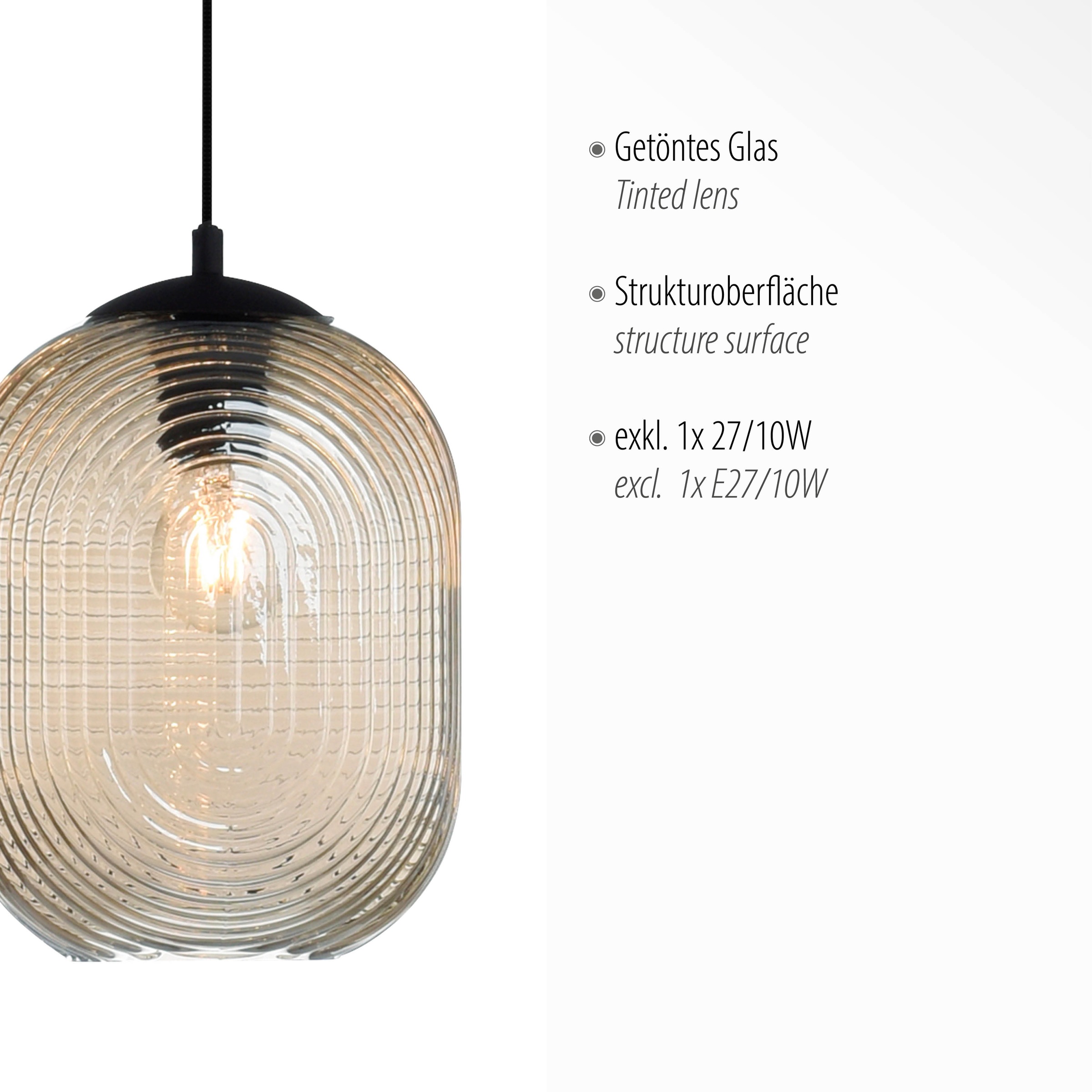Paul Neuhaus Pendelleuchte »SHITAKE«, 1 flammig, Leuchtmittel E27 | ohne Leuchtmittel