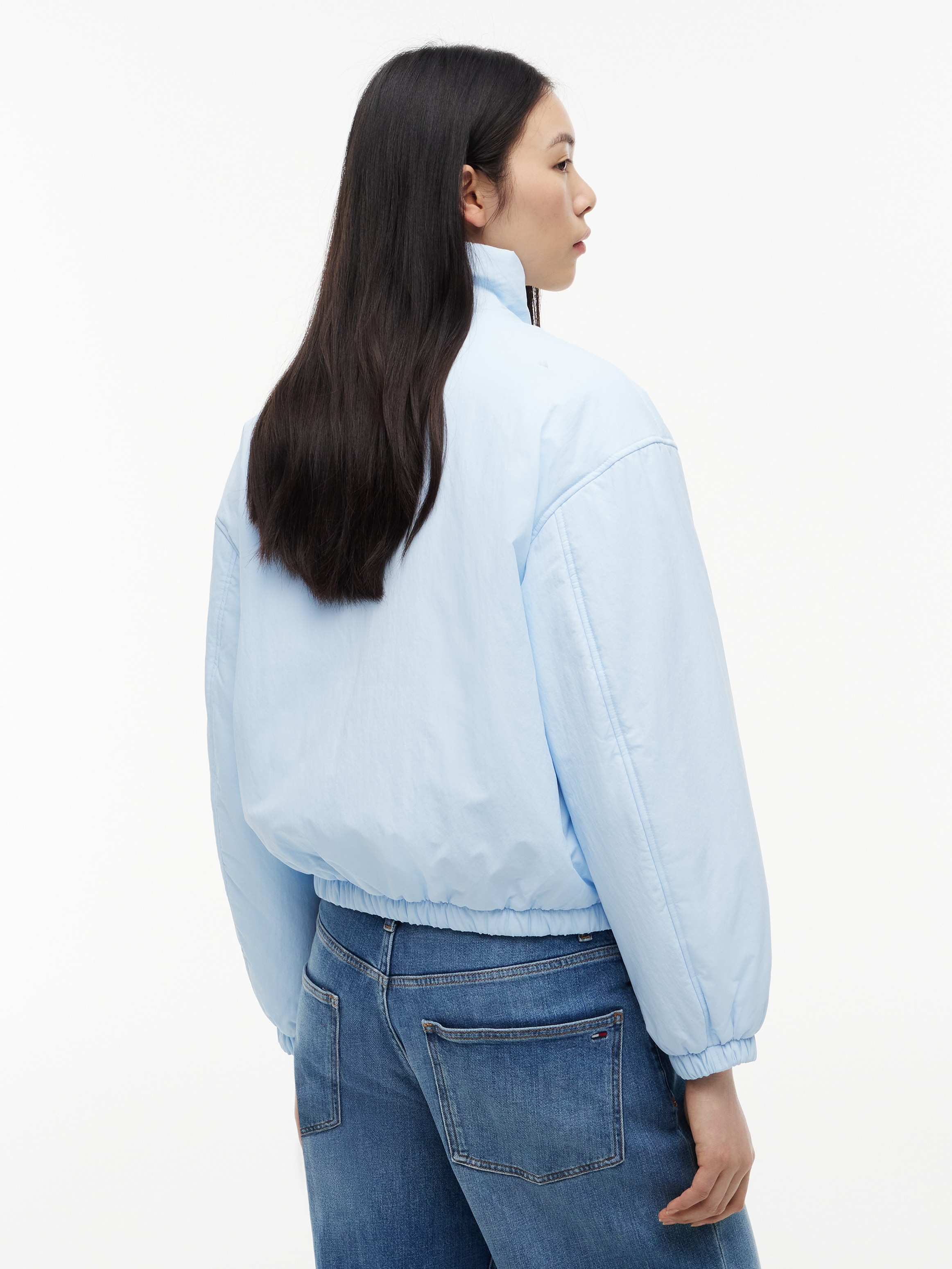 Tommy Jeans Blouson »TJW PADDED HIGH NECK JACKET« Kunstfaser