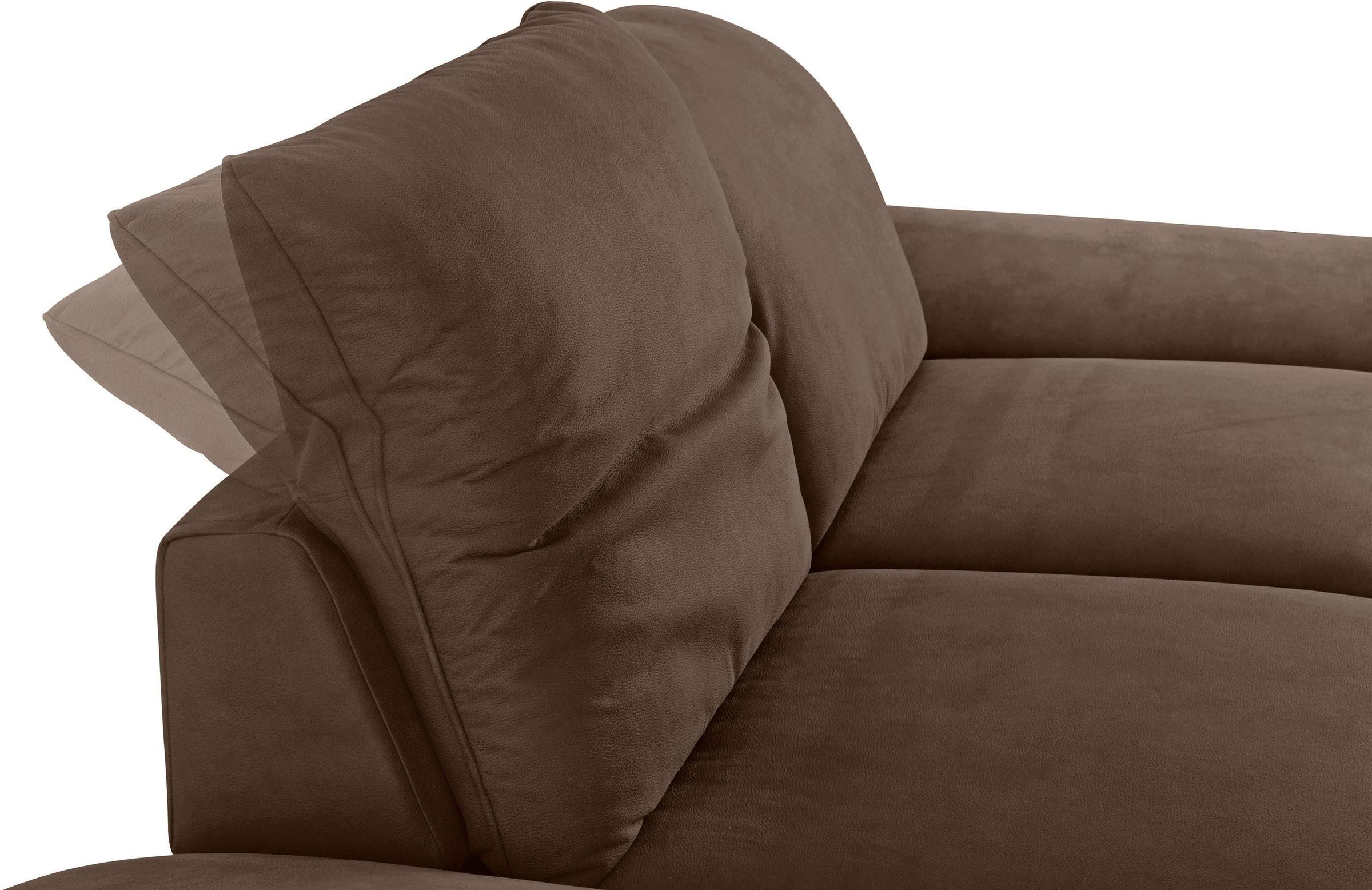 W.SCHILLIG 2,5-Sitzer »enjoy&MORE«, mit Sitztiefenverstellung, Füße silber matt, Breite 232 cm