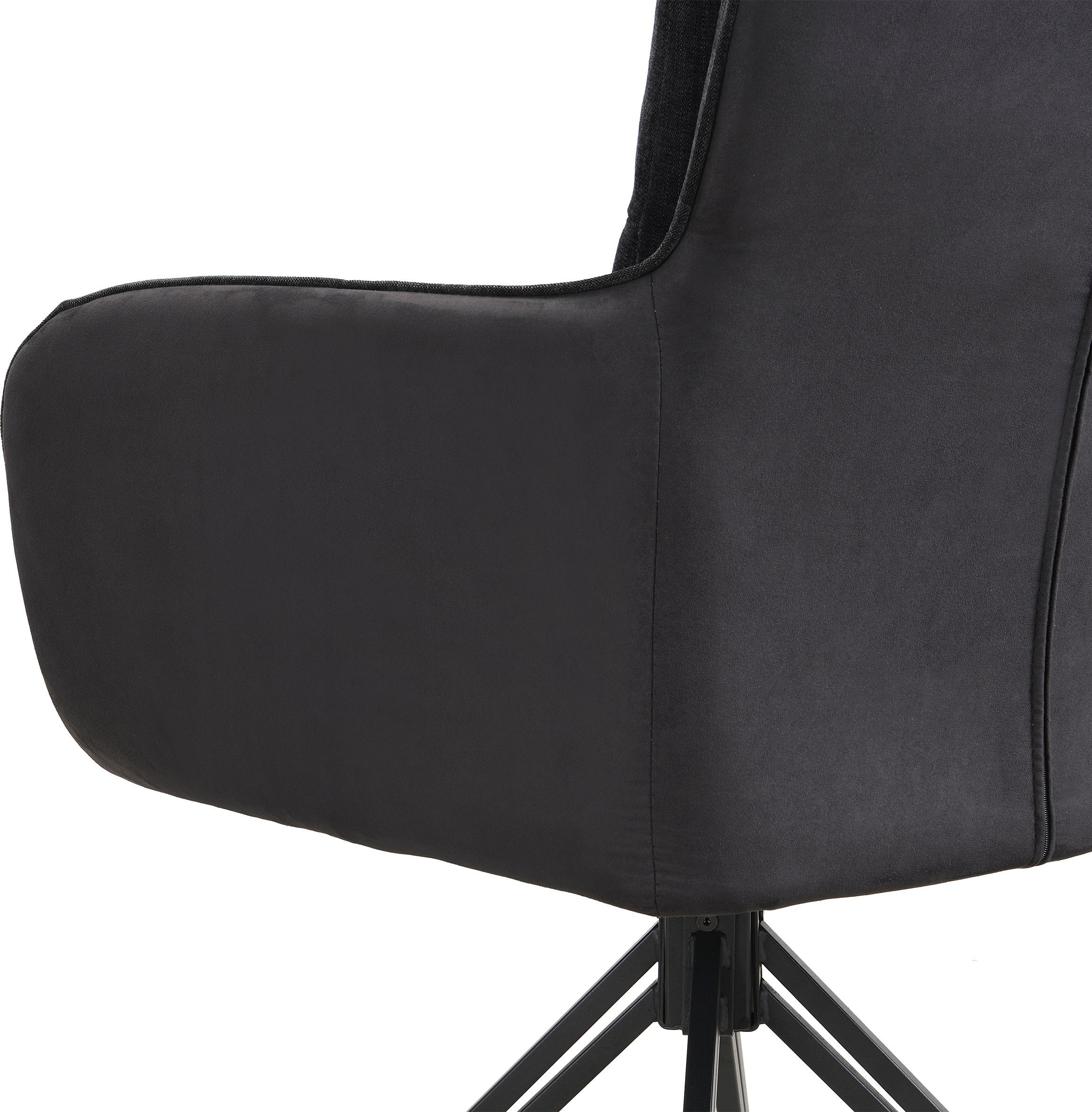 byLIVING Esszimmerstuhl »Tino« (Set) 2 Stk.360 Grad drehbar mit Federkernpolsterung, hochwertige Polsterbezüge