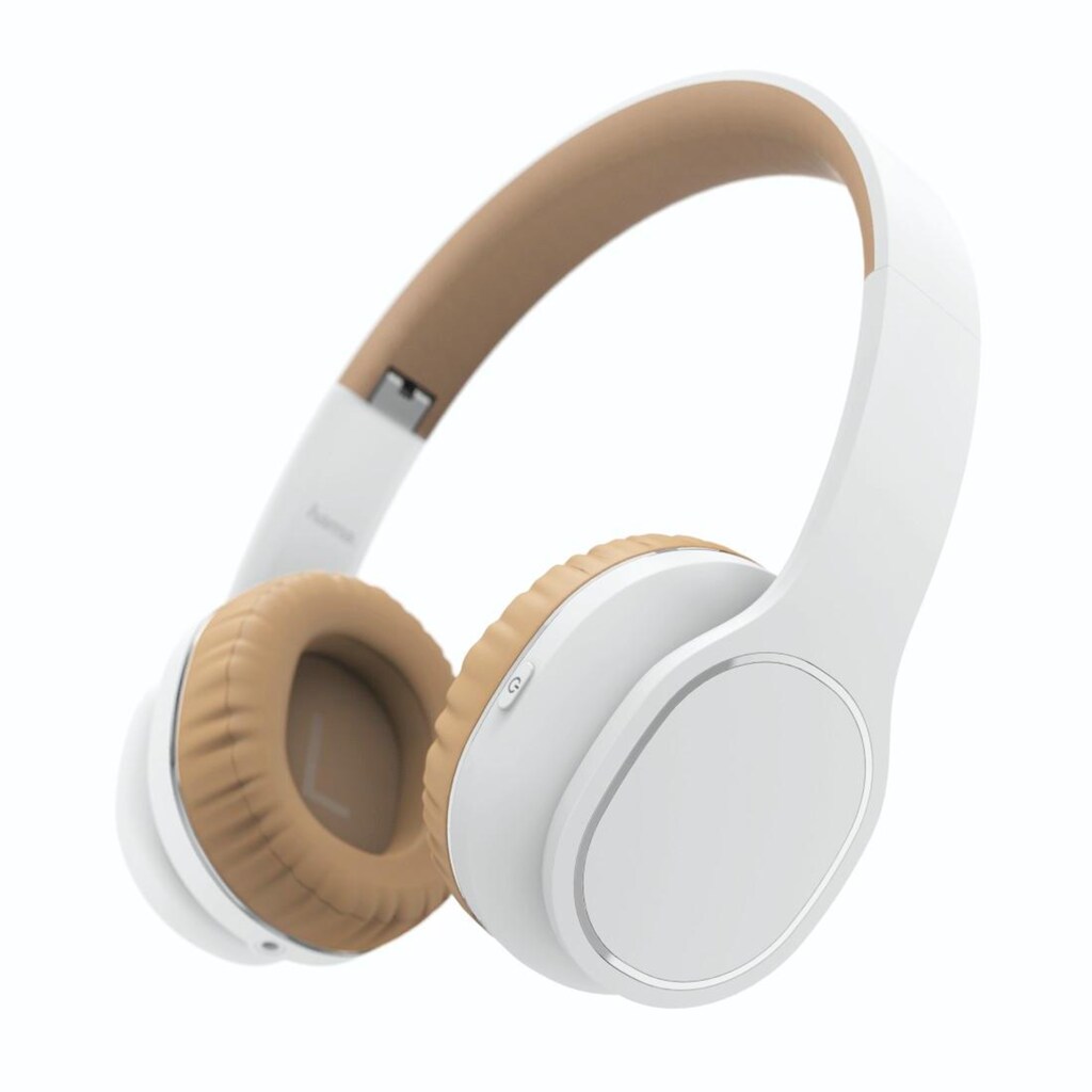 Hama Bluetooth-Kopfhörer »Bluetooth®-Kopfhörer "Touch", On-Ear, Mikrofon, Touch-Control Weiß«