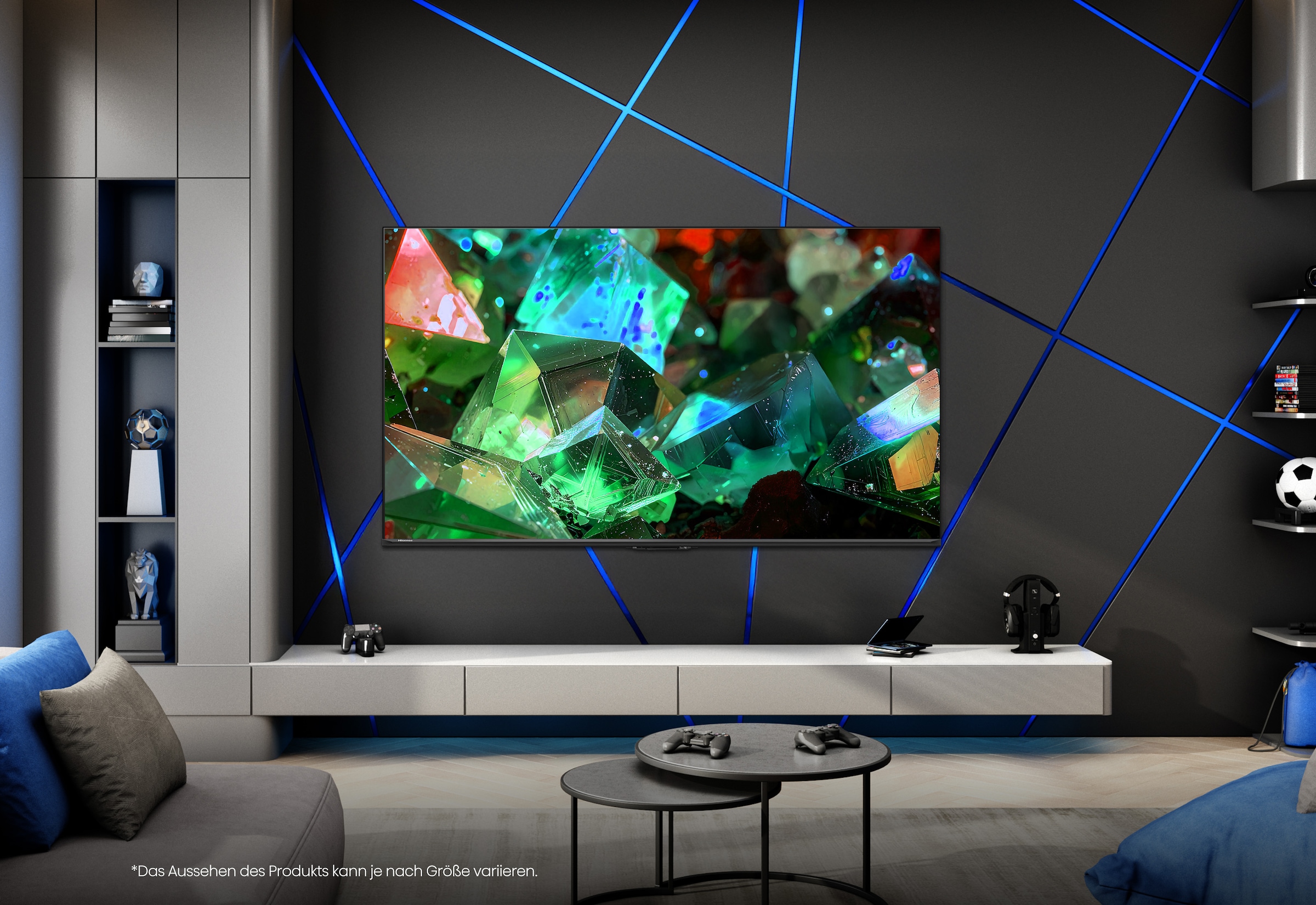 Hisense QLED-Fernseher »100E7DS PRO« 253 cm/100 ″ Smart-TV
