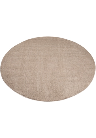 Carpet City Hochflor-Teppich »Softshine 2236«, rund, 14 mm Höhe, besonders weich, Uni... kaufen