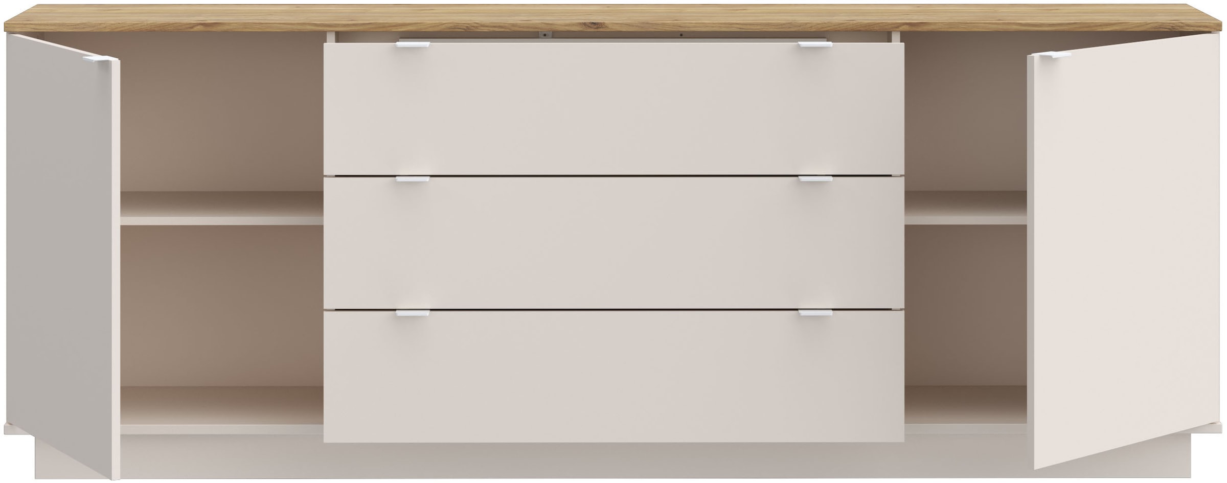 FORTE Sideboard, B/H/T 224,5/85,7/41,3 cm