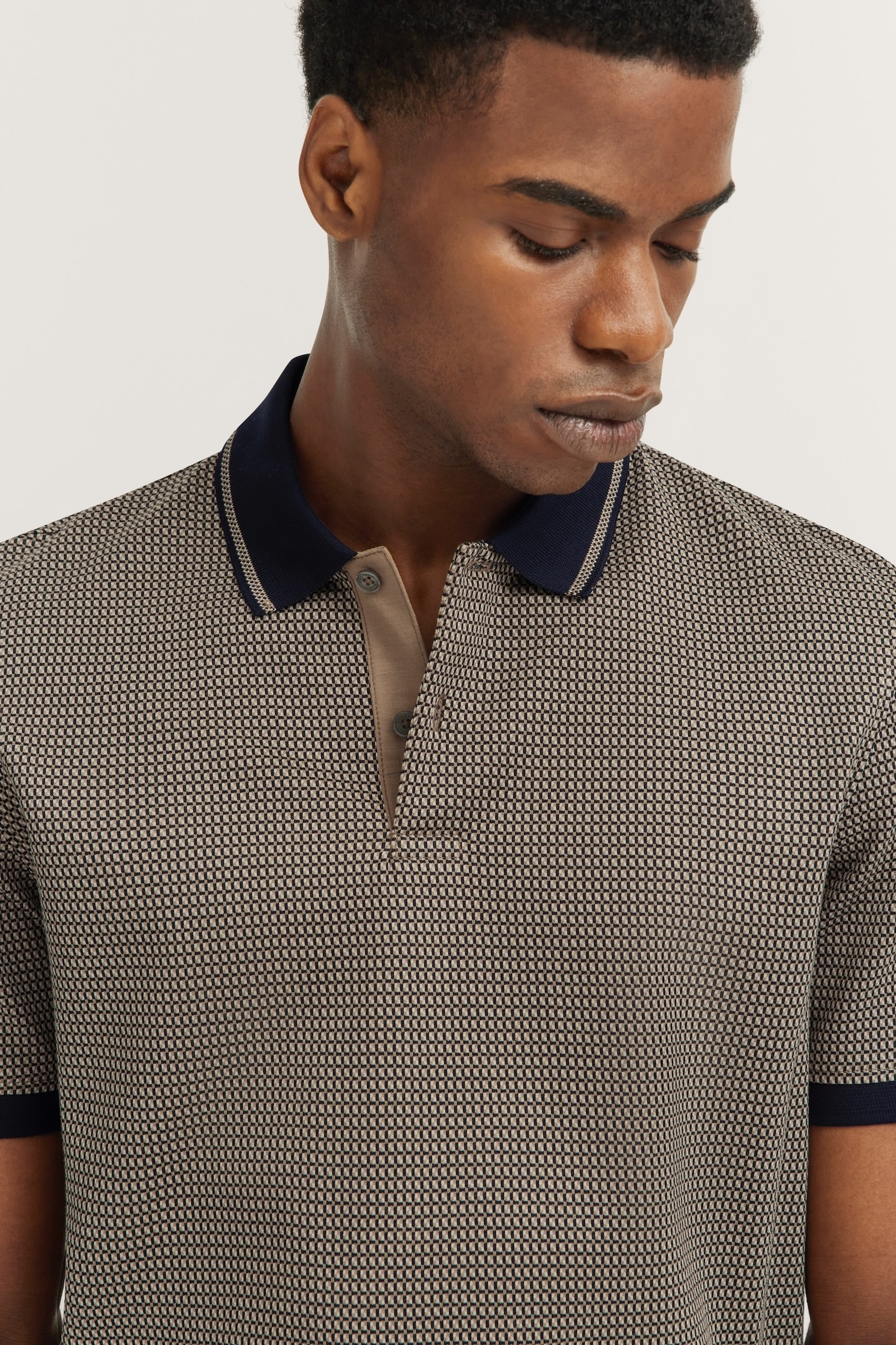bugatti Poloshirt, aus Baumwolle