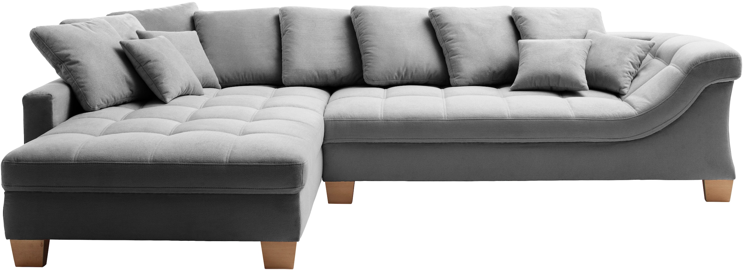 Mr. Couch Ecksofa »Bologna, L-Form, mit Kaltschaum«, bis 140 kg pro Sitzplatz belastbar